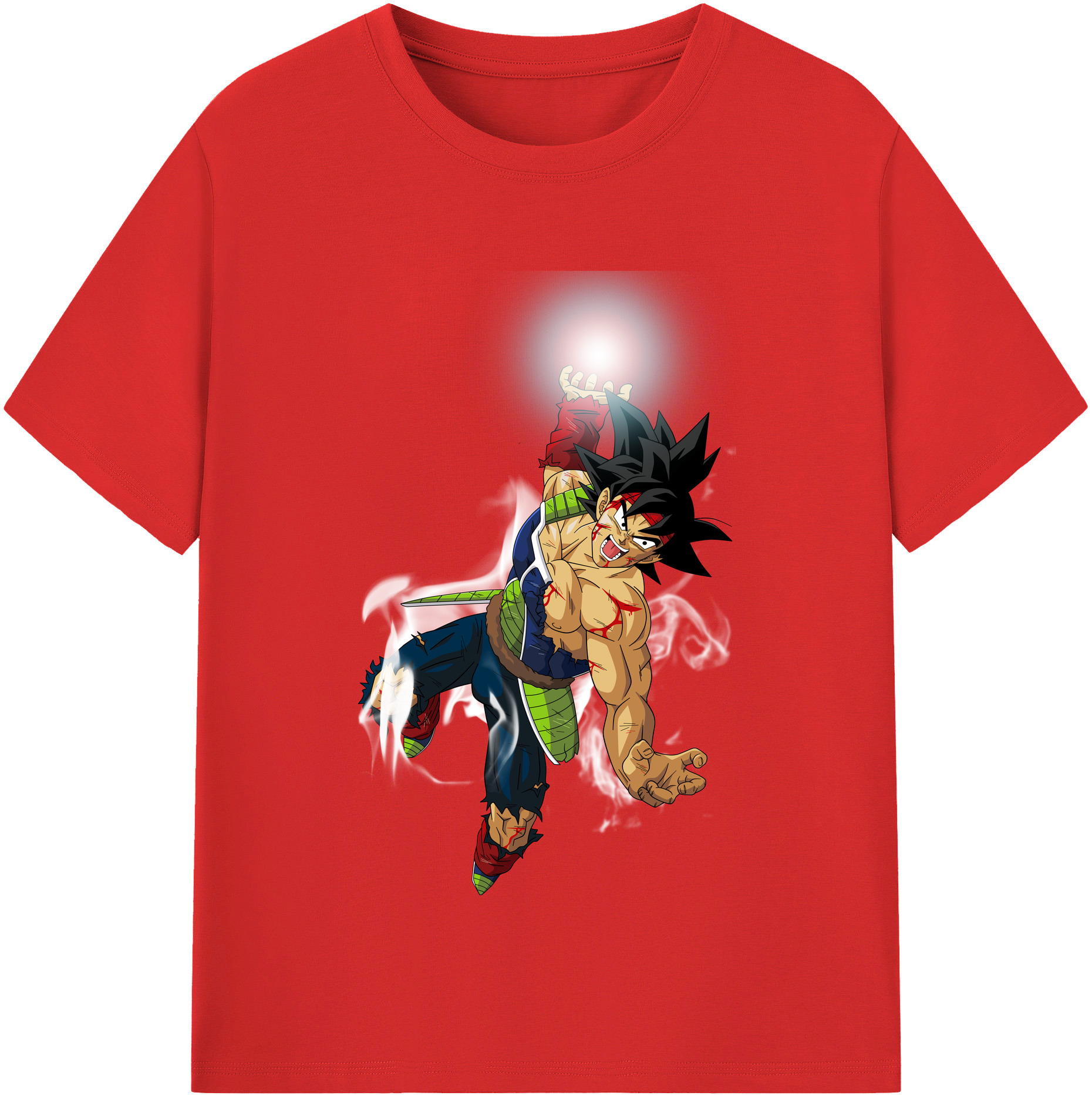 （画像用） ドラゴンボール バーダック DRAGON BALL Burdock 綿100％半袖Tシャツ（フロントプリント）