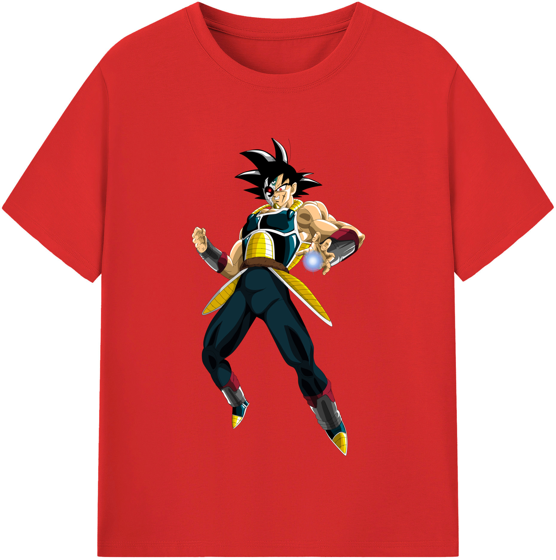 （画像用） ドラゴンボール バーダック DRAGON BALL Burdock 綿100％半袖Tシャツ（フロントプリント）