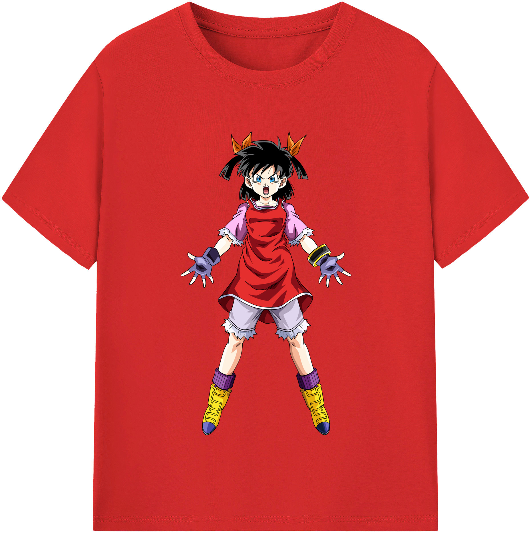 （画像用） ドラゴンボール パン DRAGON BALL Pan 綿100％半袖Tシャツ（フロントプリント）