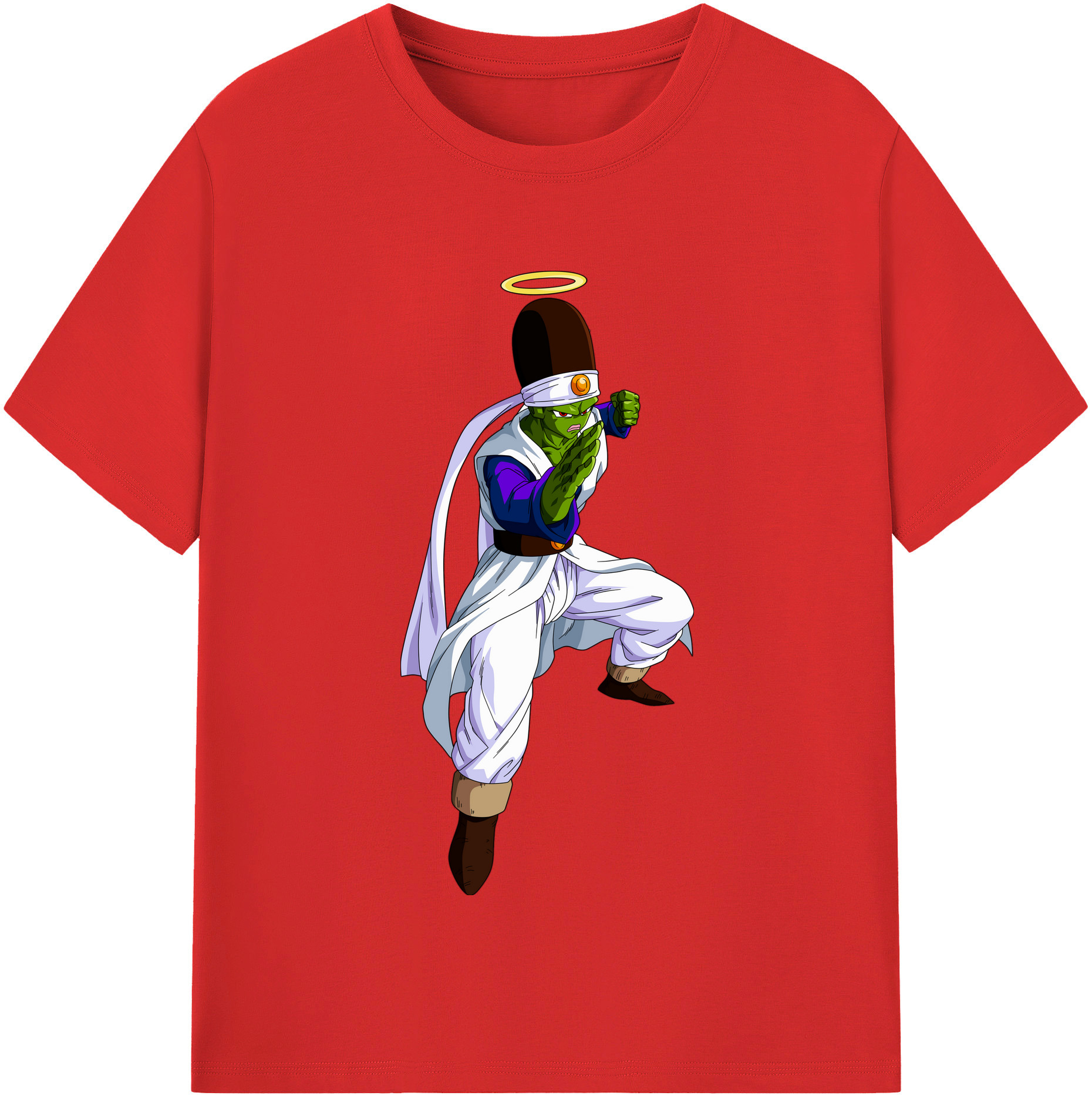 （画像用） ドラゴンボール パイクーハン DRAGON BALL Pikkon 綿100％半袖Tシャツ（フロントプリント）