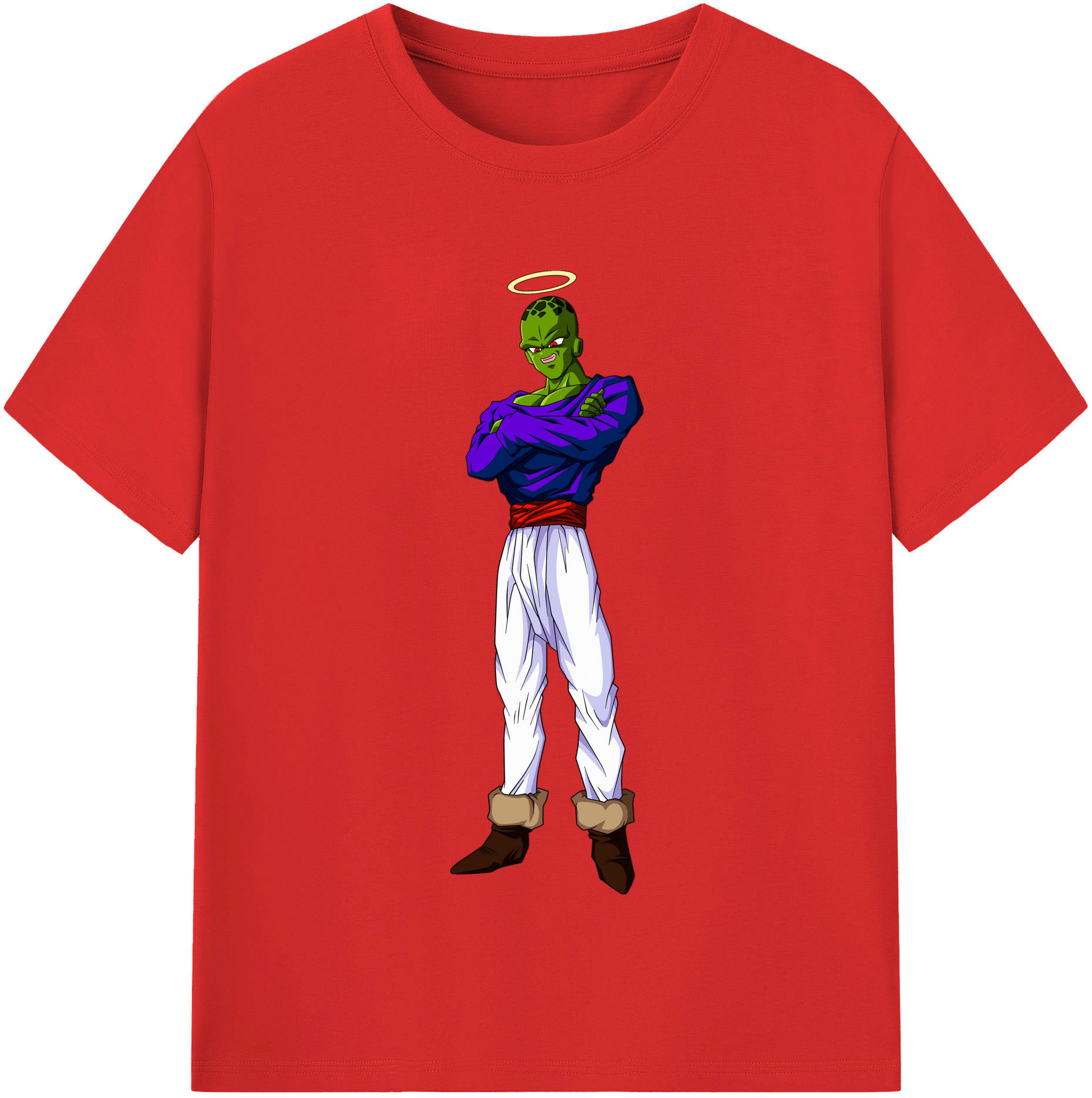 （画像用） ドラゴンボール パイクーハン DRAGON BALL Pikkon 綿100％半袖Tシャツ（フロントプリント）