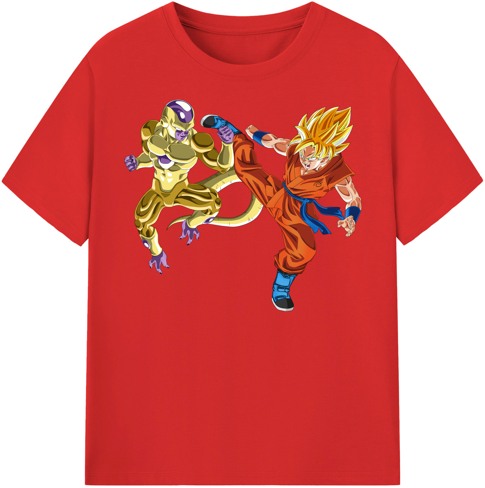 （画像用） ドラゴンボール DRAGON BALL 綿100％半袖Tシャツ（フロントプリント）