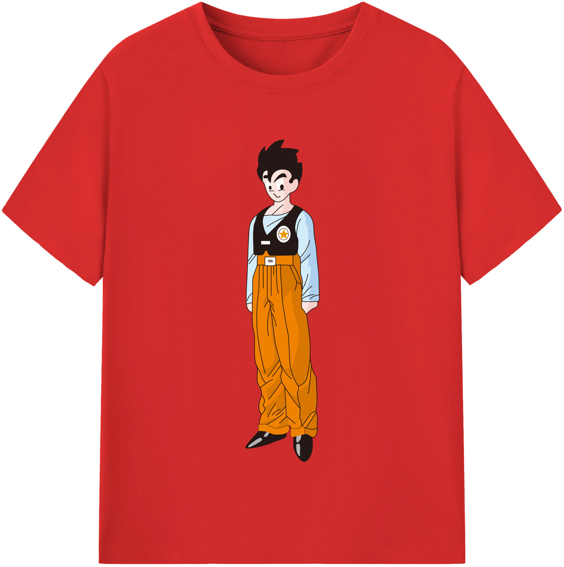 （画像用） ドラゴンボール DRAGON BALL 綿100％半袖Tシャツ（フロントプリント）