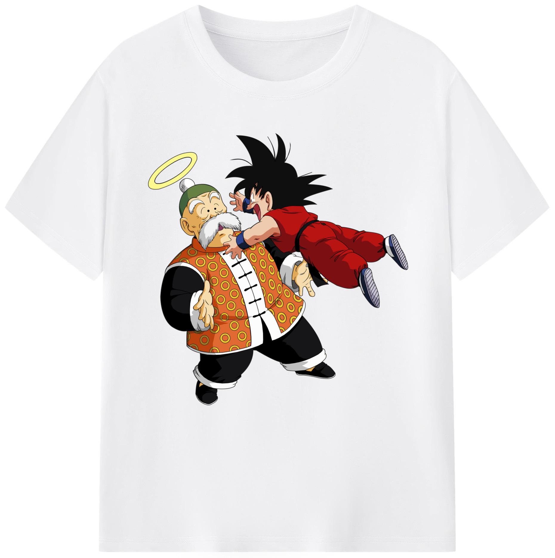 （画像用） ドラゴンボール 孫悟空（そん ごくう）Son Goku カカロット DRAGON BALL Kakarotto 綿100％半袖Tシャツ（フロントプリント）