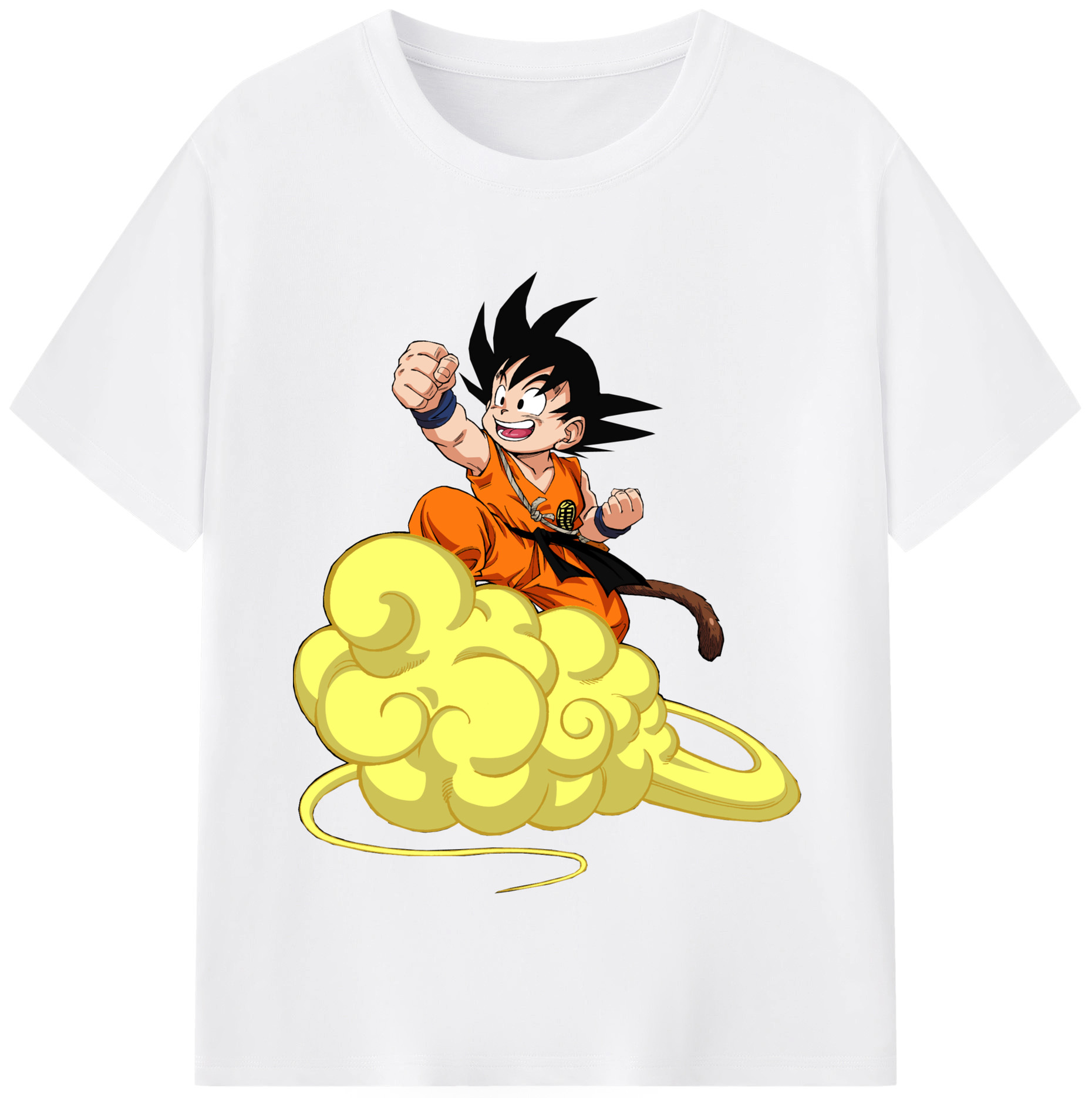 （画像用） ドラゴンボール 孫悟空（そん ごくう）Son Goku カカロット DRAGON BALL Kakarotto 綿100％半袖Tシャツ（フロントプリント）