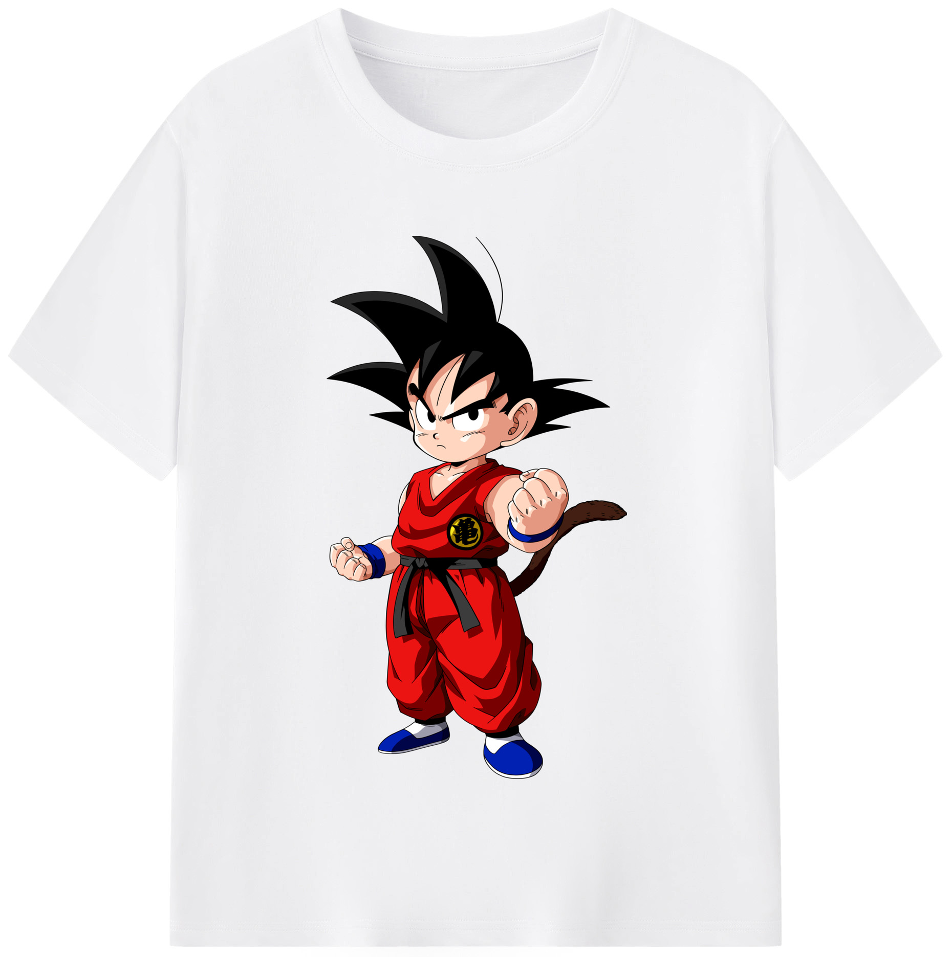 （画像用） ドラゴンボール 孫悟空（そん ごくう）Son Goku カカロット DRAGON BALL Kakarotto 綿100％半袖Tシャツ（フロントプリント）