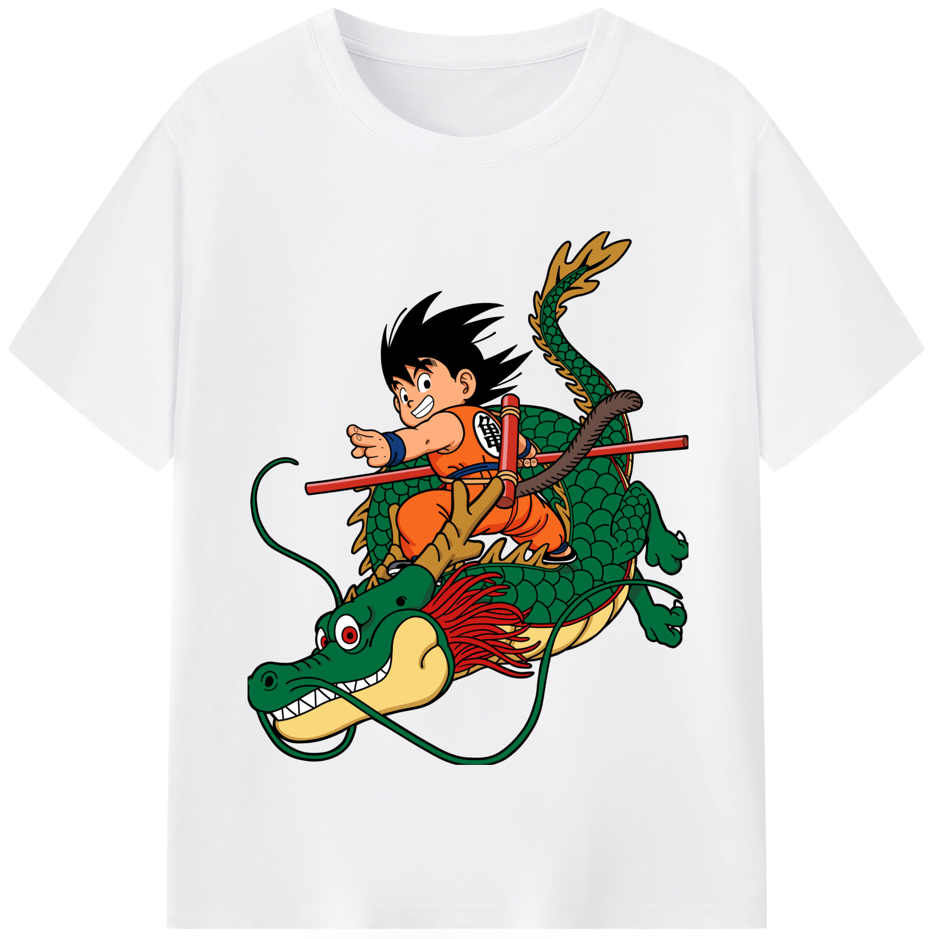 （画像用） ドラゴンボール 孫悟空（そん ごくう）Son Goku カカロット DRAGON BALL Kakarotto 綿100％半袖Tシャツ（フロントプリント）