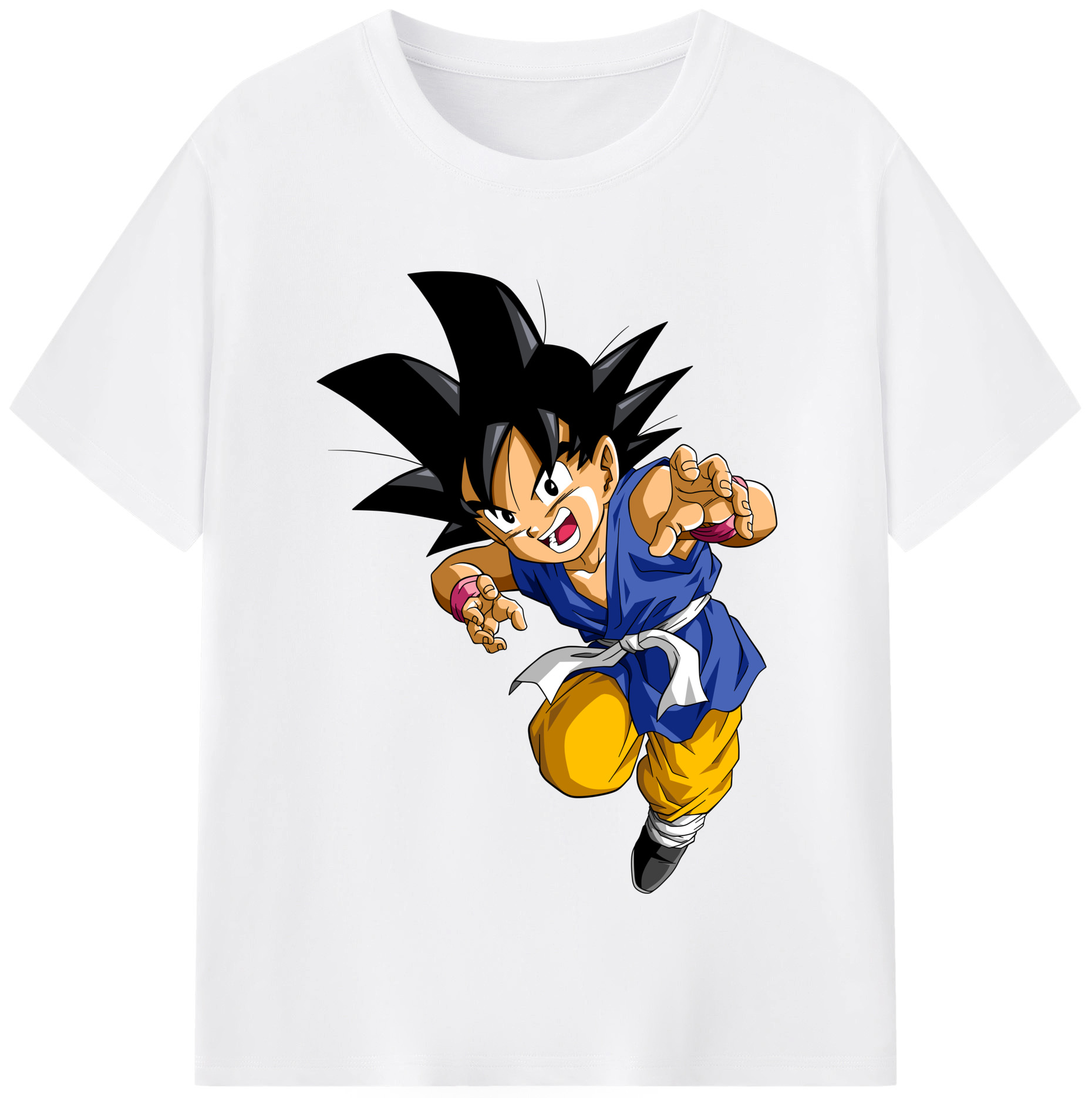 （画像用） ドラゴンボール 孫悟空（そん ごくう）Son Goku カカロット DRAGON BALL Kakarotto 綿100％半袖Tシャツ（フロントプリント）