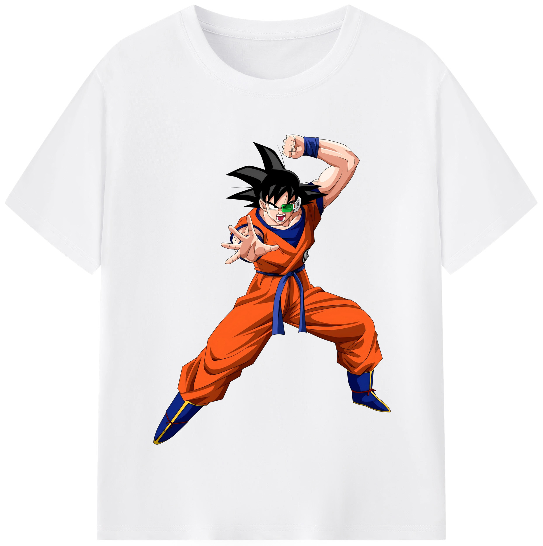 （画像用） ドラゴンボール 孫悟空（そん ごくう）Son Goku カカロット DRAGON BALL Kakarotto 綿100％半袖Tシャツ（フロントプリント）