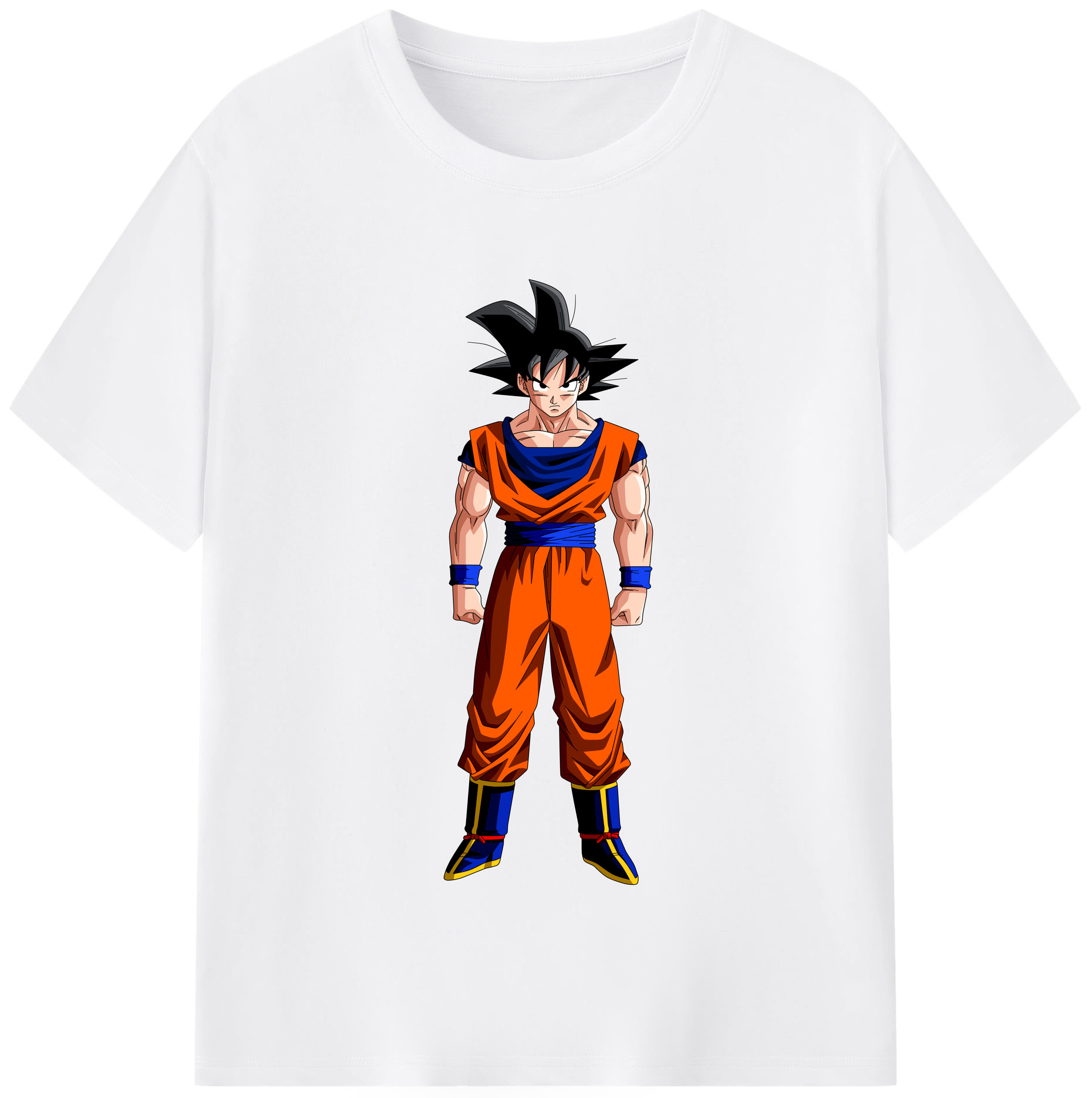 （画像用） ドラゴンボール 孫悟空（そん ごくう）Son Goku カカロット DRAGON BALL Kakarotto 綿100％半袖Tシャツ（フロントプリント）