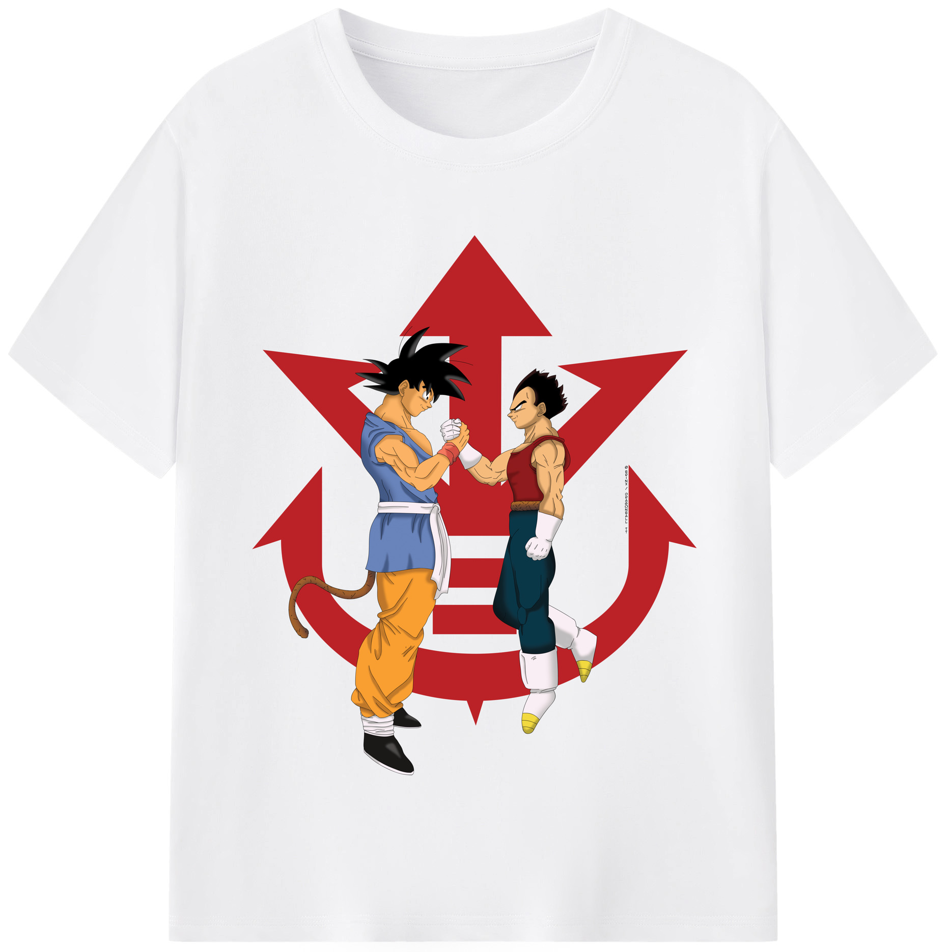 （画像用） ドラゴンボール 孫悟空（そん ごくう）Son Goku カカロット DRAGON BALL Kakarotto 綿100％半袖Tシャツ（フロントプリント）