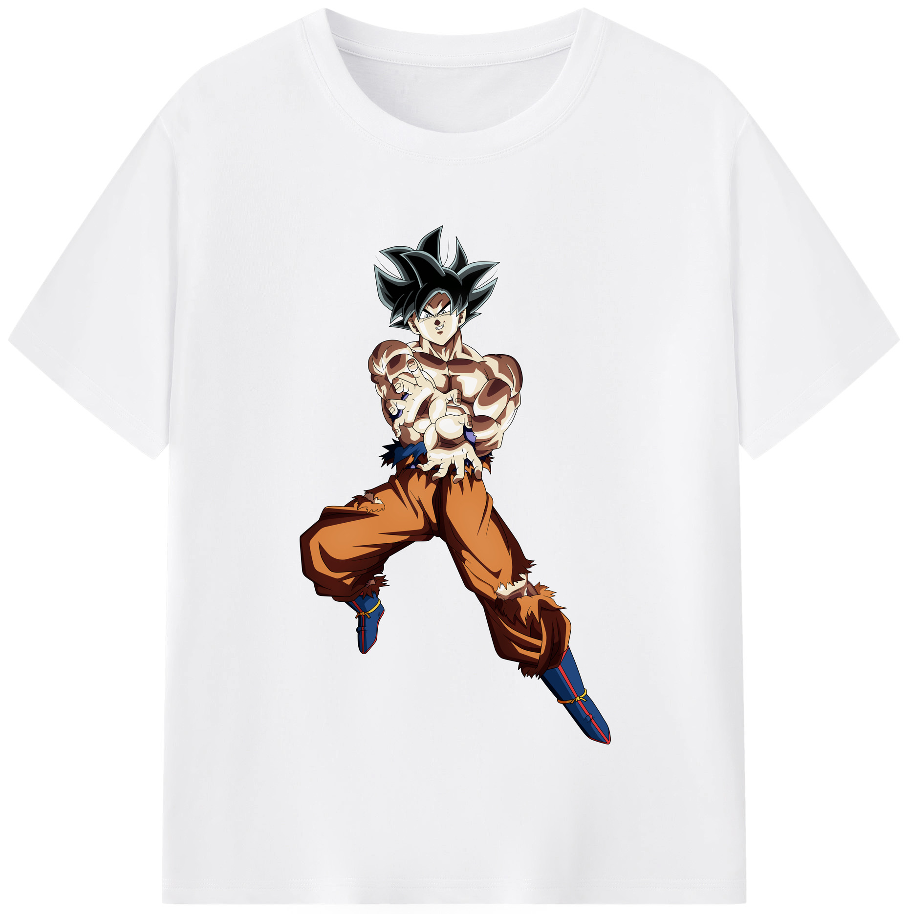 （画像用） ドラゴンボール 孫悟空（そん ごくう）Son Goku カカロット DRAGON BALL Kakarotto 綿100％半袖Tシャツ（フロントプリント）