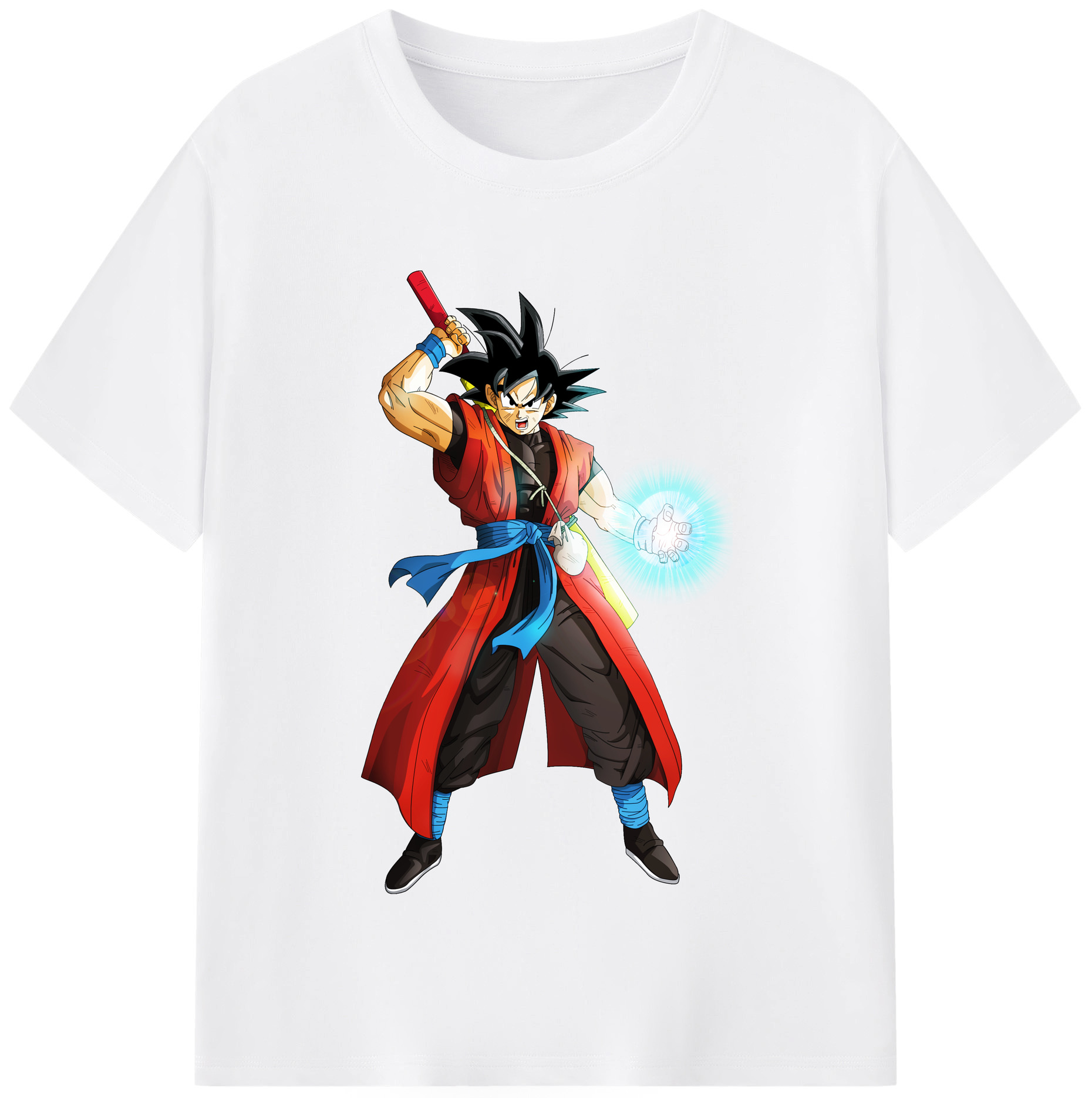 （画像用） ドラゴンボール 孫悟空（そん ごくう）Son Goku カカロット DRAGON BALL Kakarotto 綿100％半袖Tシャツ（フロントプリント）