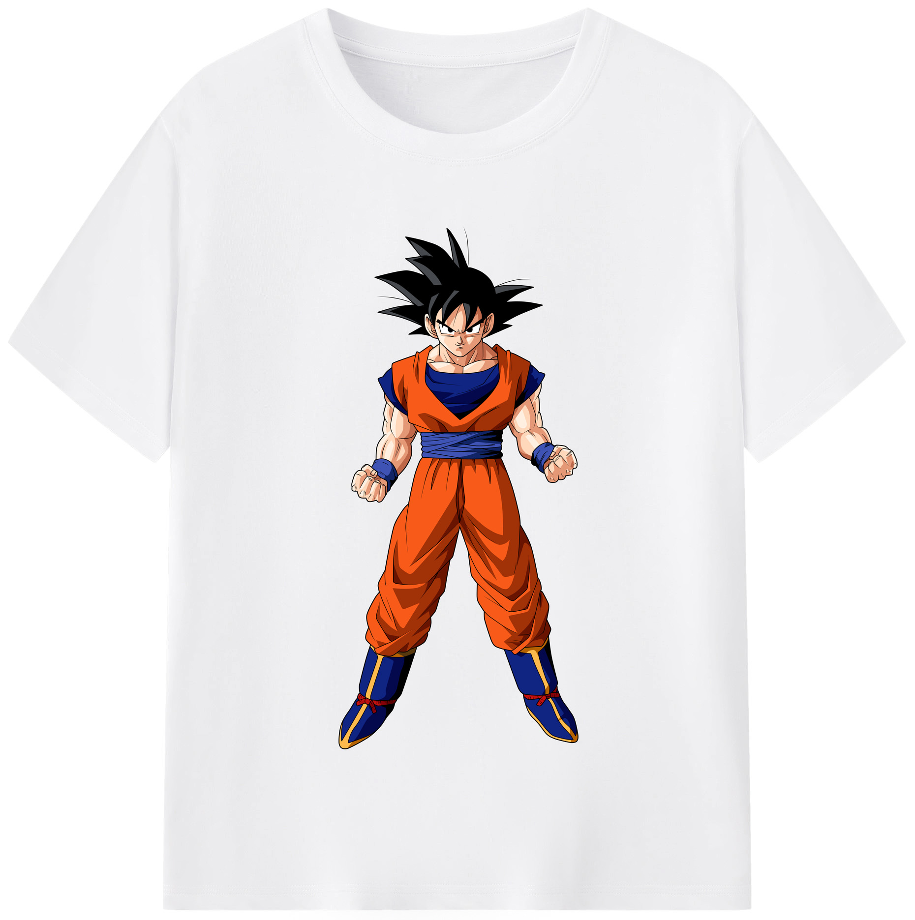 （画像用） ドラゴンボール 孫悟空（そん ごくう）Son Goku カカロット DRAGON BALL Kakarotto 綿100％半袖Tシャツ（フロントプリント）