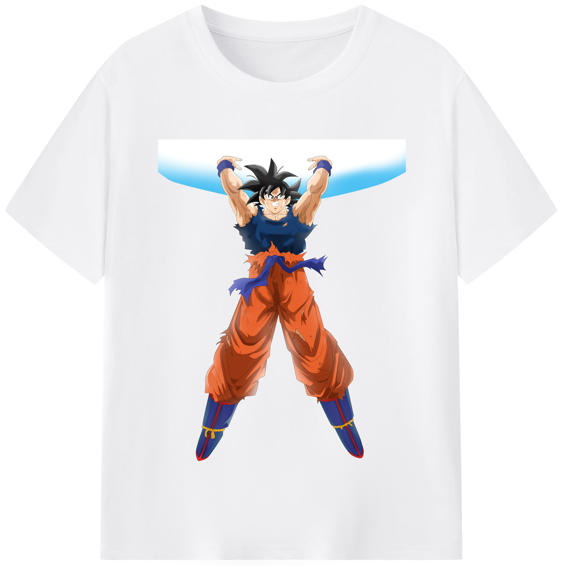 （画像用） ドラゴンボール 孫悟空（そん ごくう）Son Goku カカロット DRAGON BALL Kakarotto 綿100％半袖Tシャツ（フロントプリント）