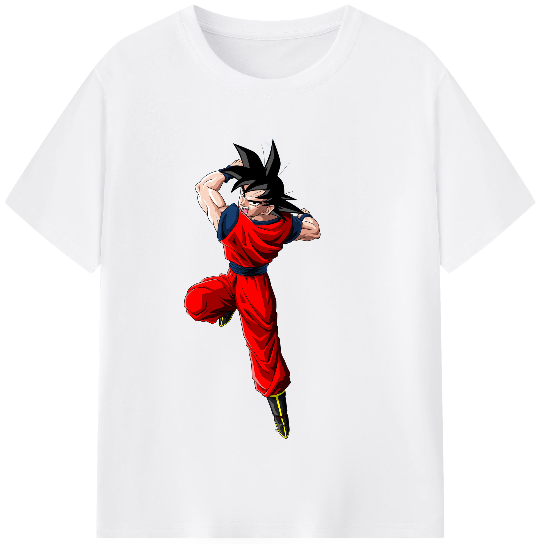 （画像用） ドラゴンボール 孫悟空（そん ごくう）Son Goku カカロット DRAGON BALL Kakarotto 綿100％半袖Tシャツ（フロントプリント）