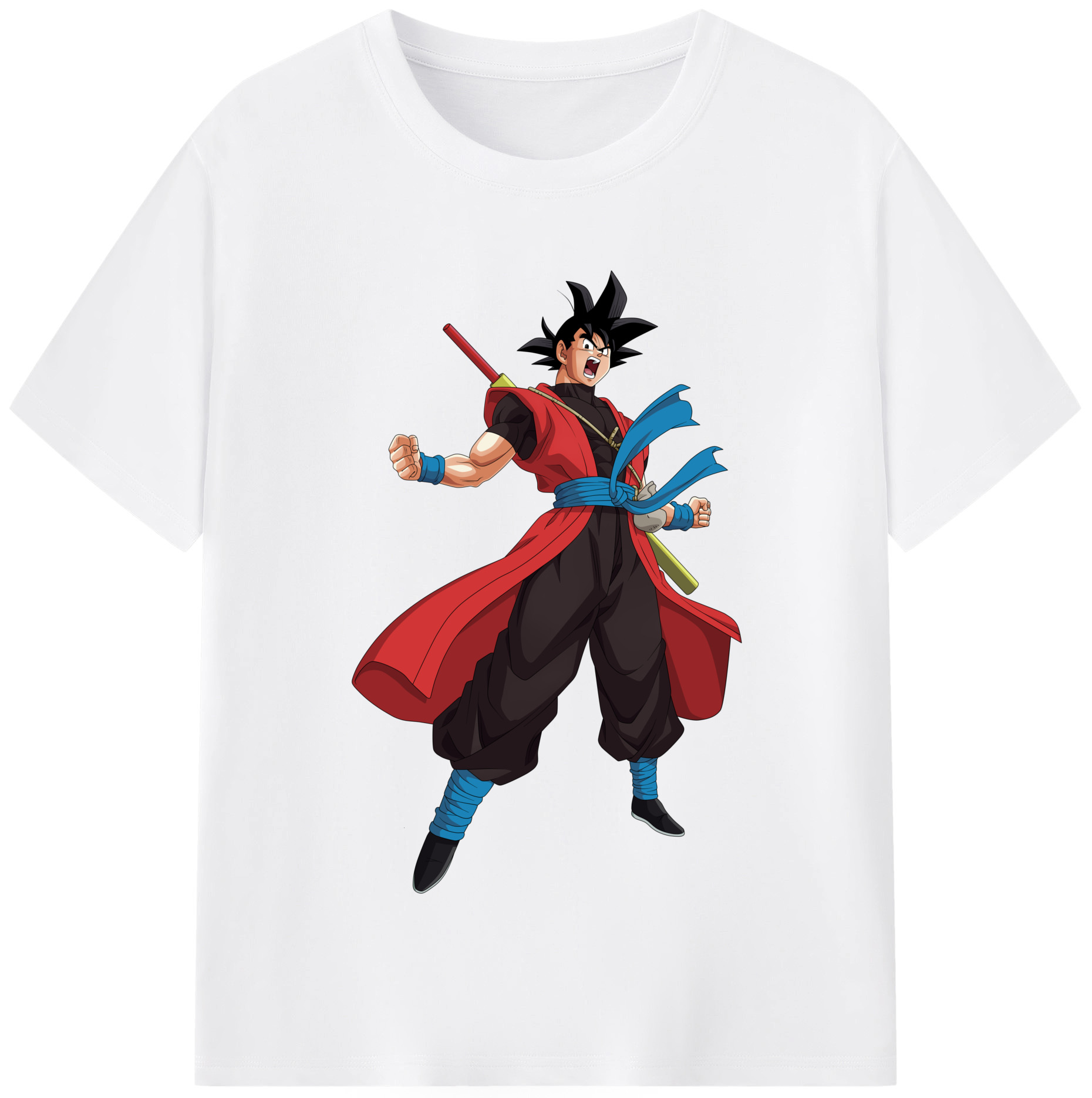 （画像用） ドラゴンボール 孫悟空（そん ごくう）Son Goku カカロット DRAGON BALL Kakarotto 綿100％半袖Tシャツ（フロントプリント）