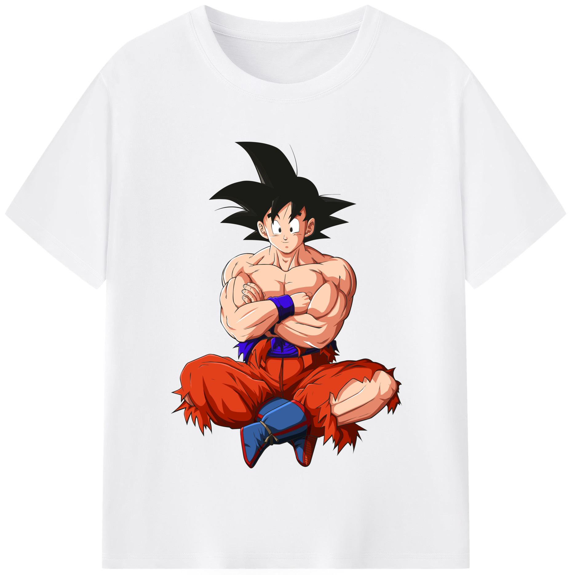 （画像用） ドラゴンボール 孫悟空（そん ごくう）Son Goku カカロット DRAGON BALL Kakarotto 綿100％半袖Tシャツ（フロントプリント）