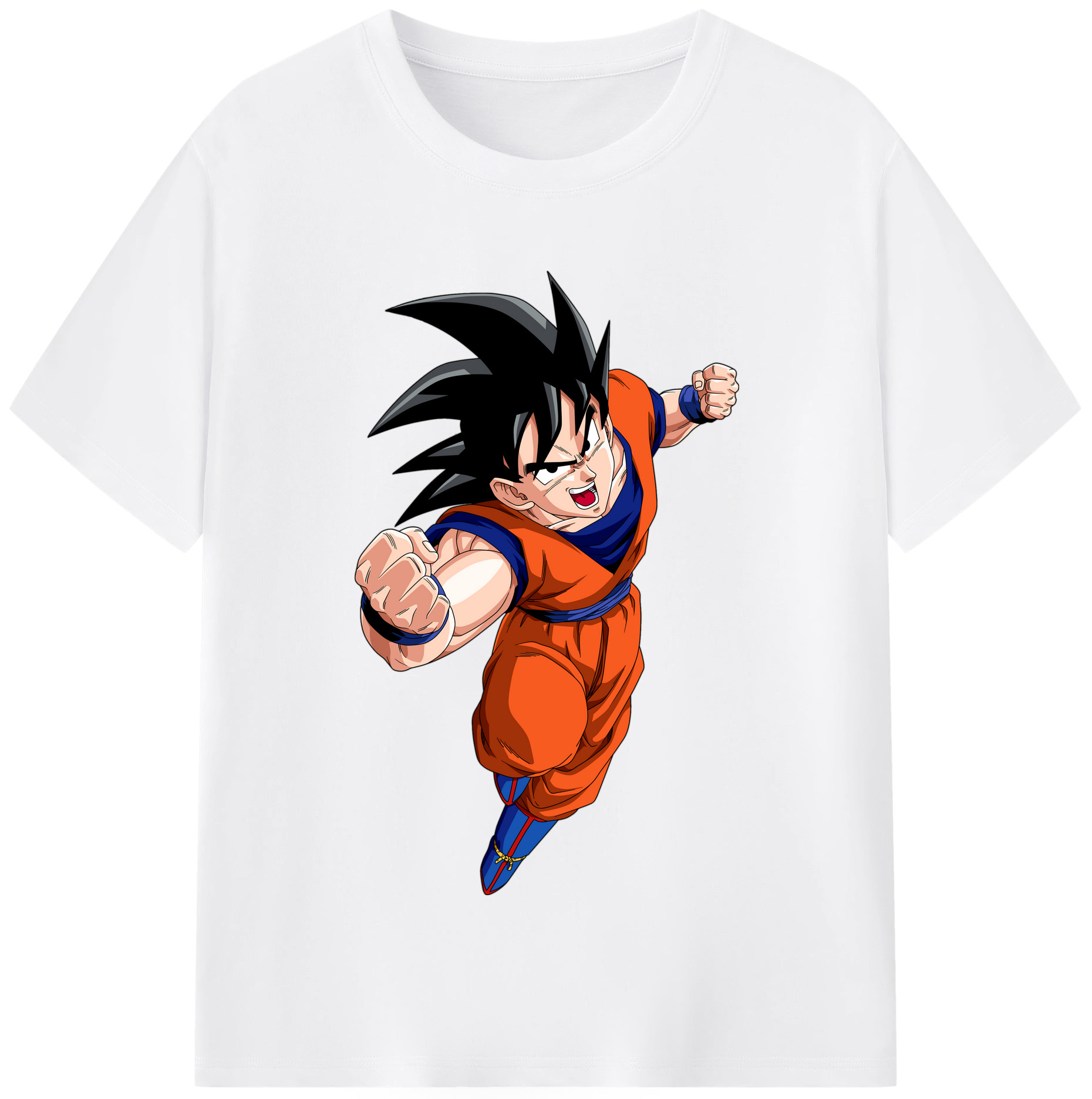 （画像用） ドラゴンボール 孫悟空（そん ごくう）Son Goku カカロット DRAGON BALL Kakarotto 綿100％半袖Tシャツ（フロントプリント）