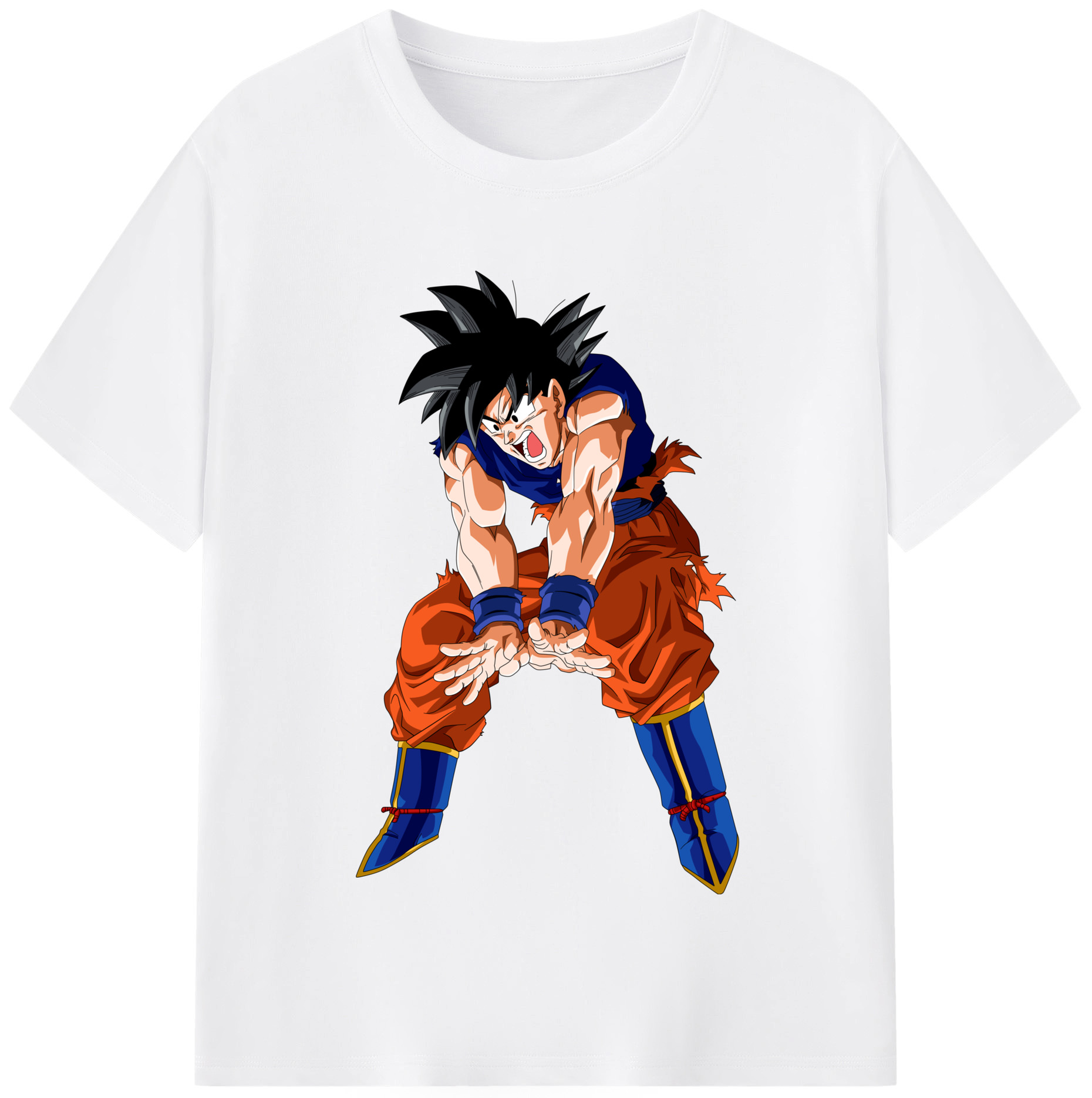 （画像用） ドラゴンボール 孫悟空（そん ごくう）Son Goku カカロット DRAGON BALL Kakarotto 綿100％半袖Tシャツ（フロントプリント）
