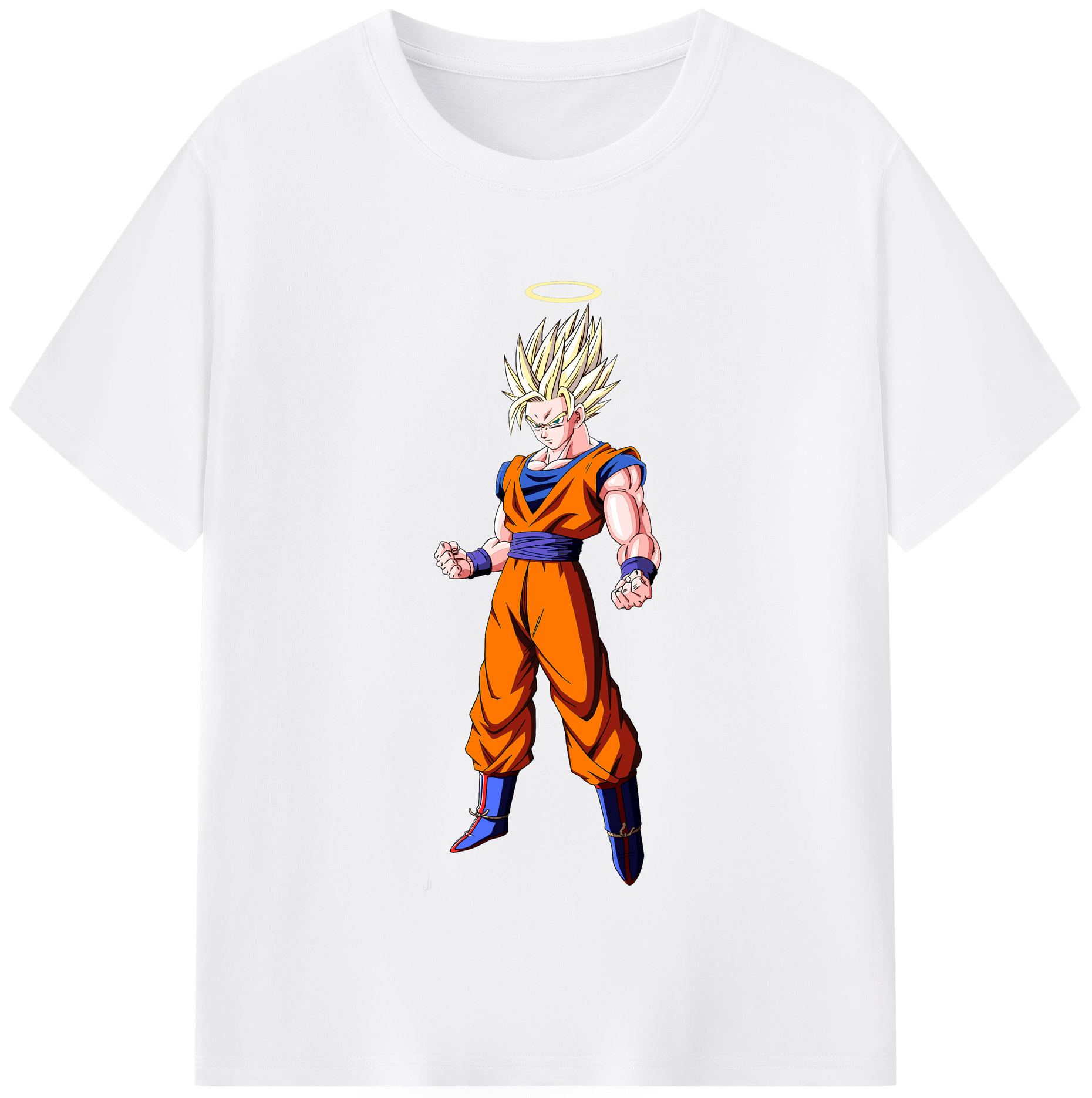 （画像用） ドラゴンボール 孫悟空（そん ごくう）Son Goku カカロット DRAGON BALL Kakarotto 綿100％半袖Tシャツ（フロントプリント）