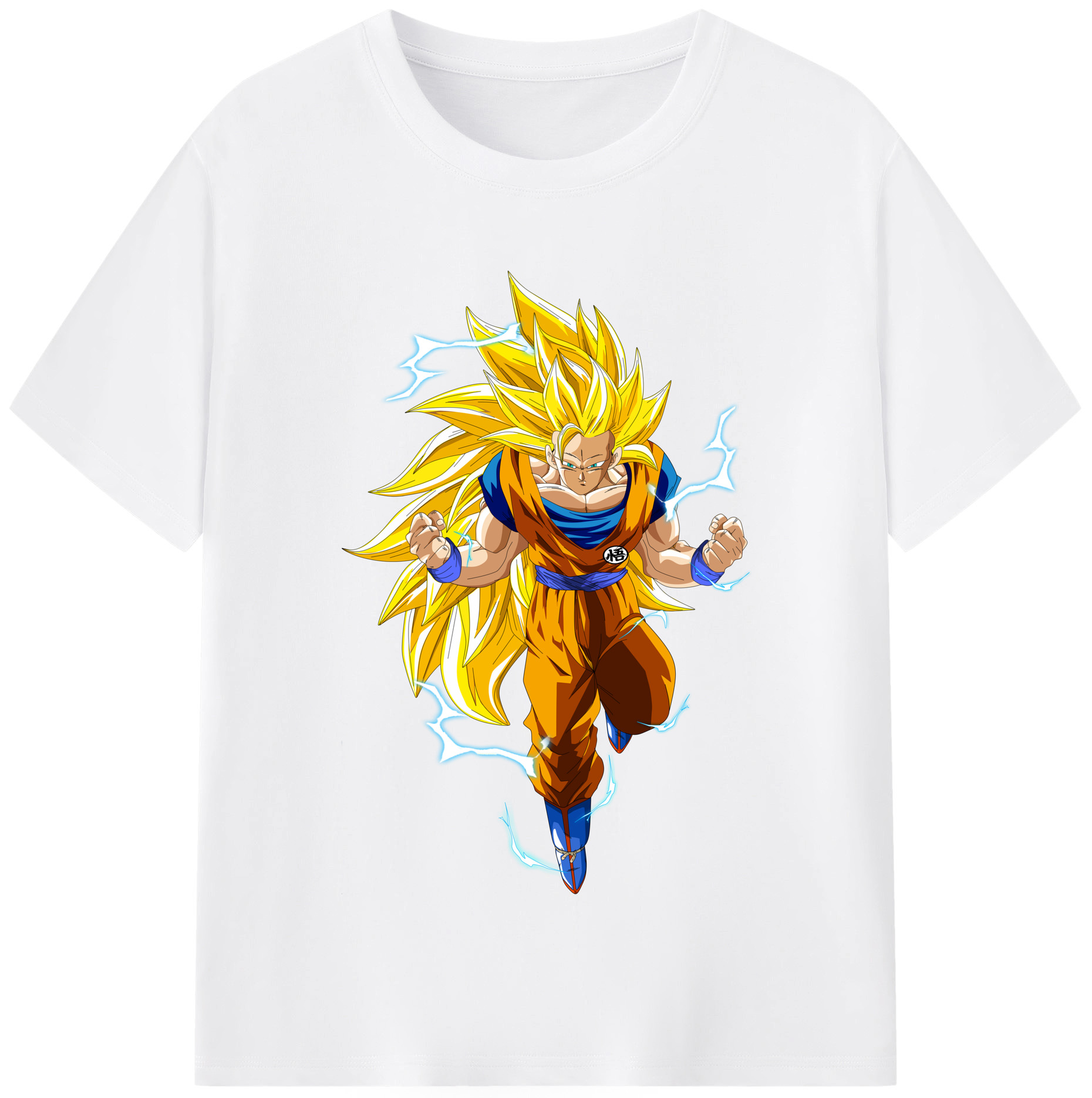 （画像用） ドラゴンボール 孫悟空（そん ごくう）Son Goku カカロット DRAGON BALL Kakarotto 綿100％半袖Tシャツ（フロントプリント）