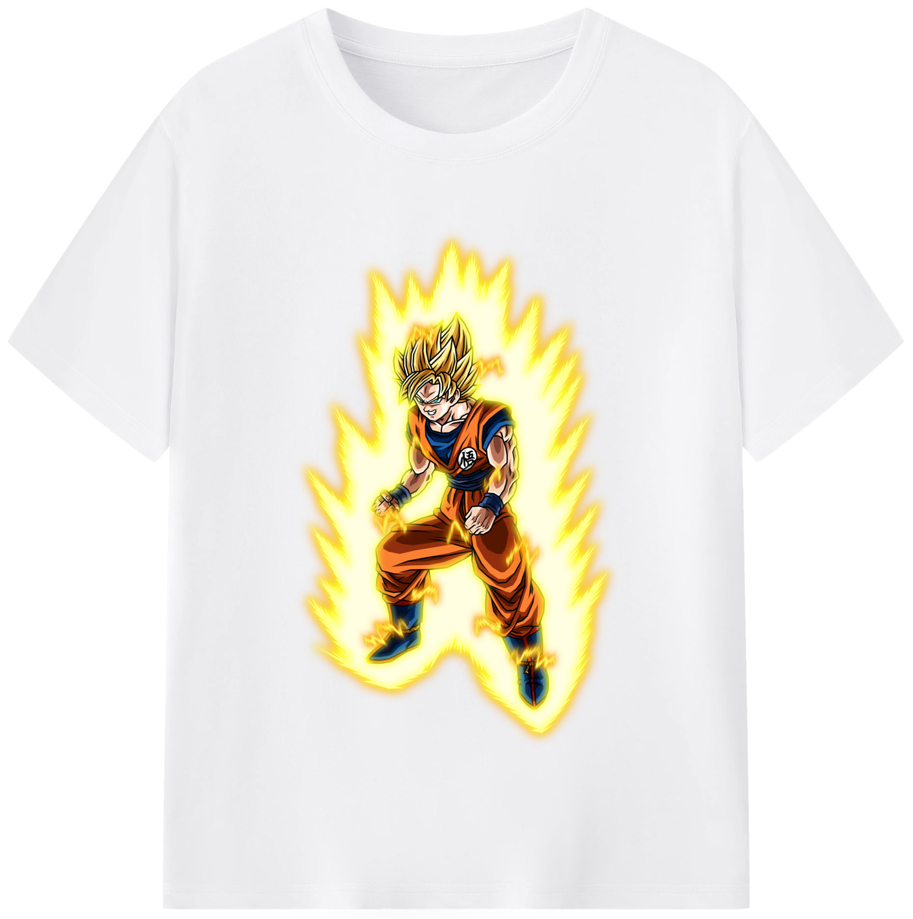 （画像用） ドラゴンボール 孫悟空（そん ごくう）Son Goku カカロット DRAGON BALL Kakarotto 綿100％半袖Tシャツ（フロントプリント）