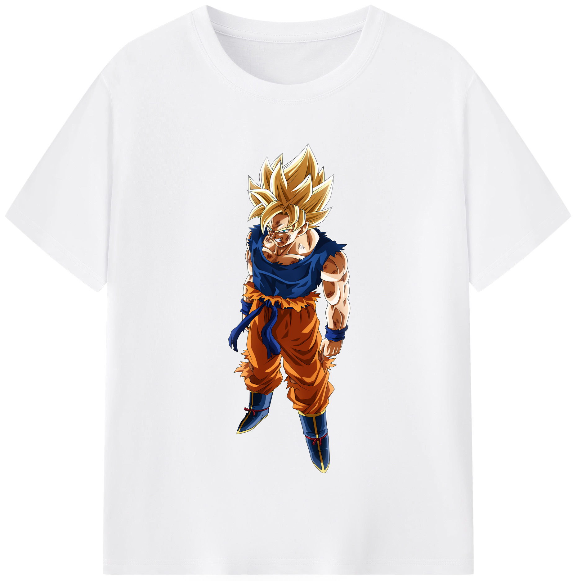 （画像用） ドラゴンボール 孫悟空（そん ごくう）Son Goku カカロット DRAGON BALL Kakarotto 綿100％半袖Tシャツ（フロントプリント）