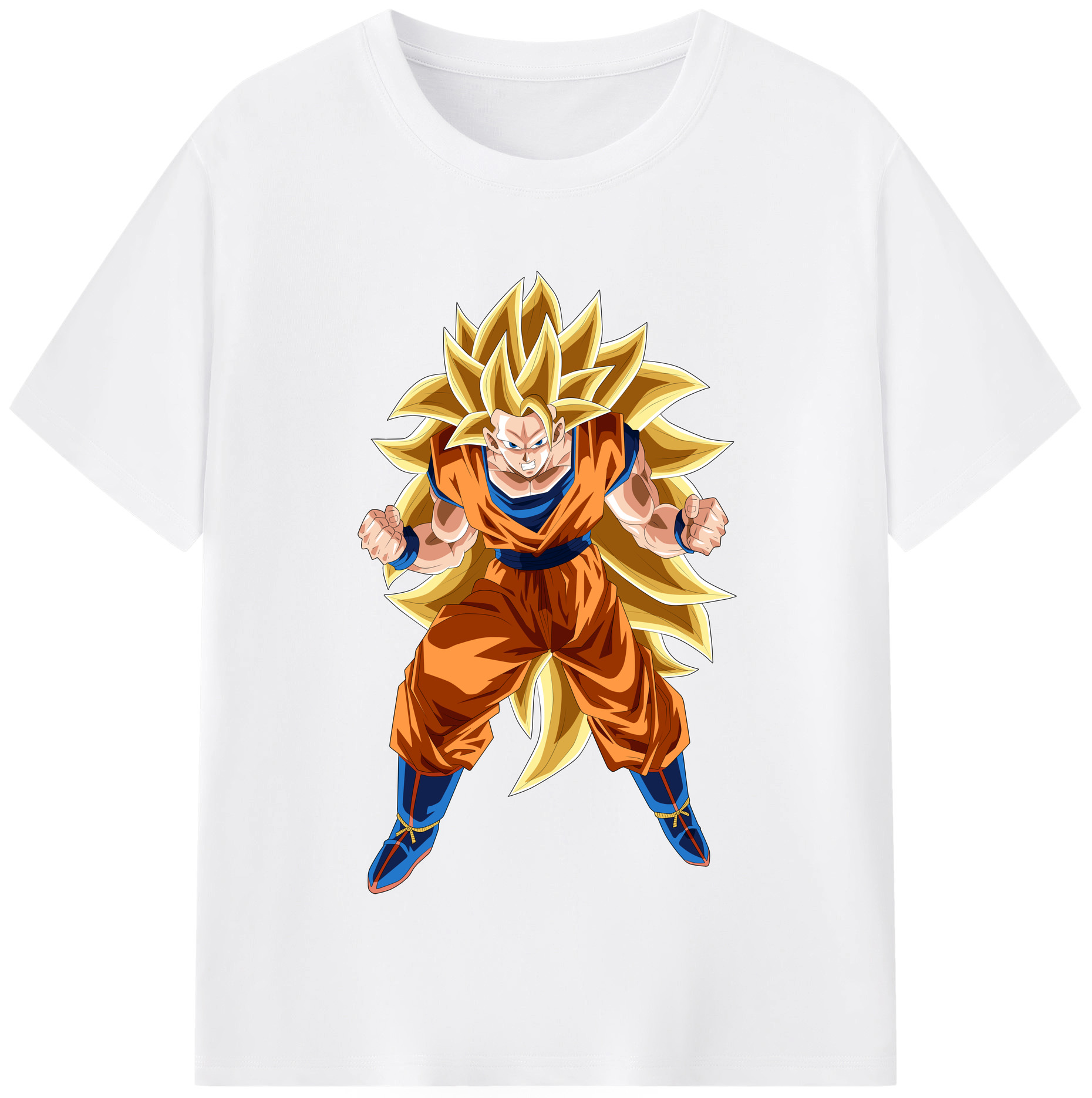（画像用） ドラゴンボール 孫悟空（そん ごくう）Son Goku カカロット DRAGON BALL Kakarotto 綿100％半袖Tシャツ（フロントプリント）