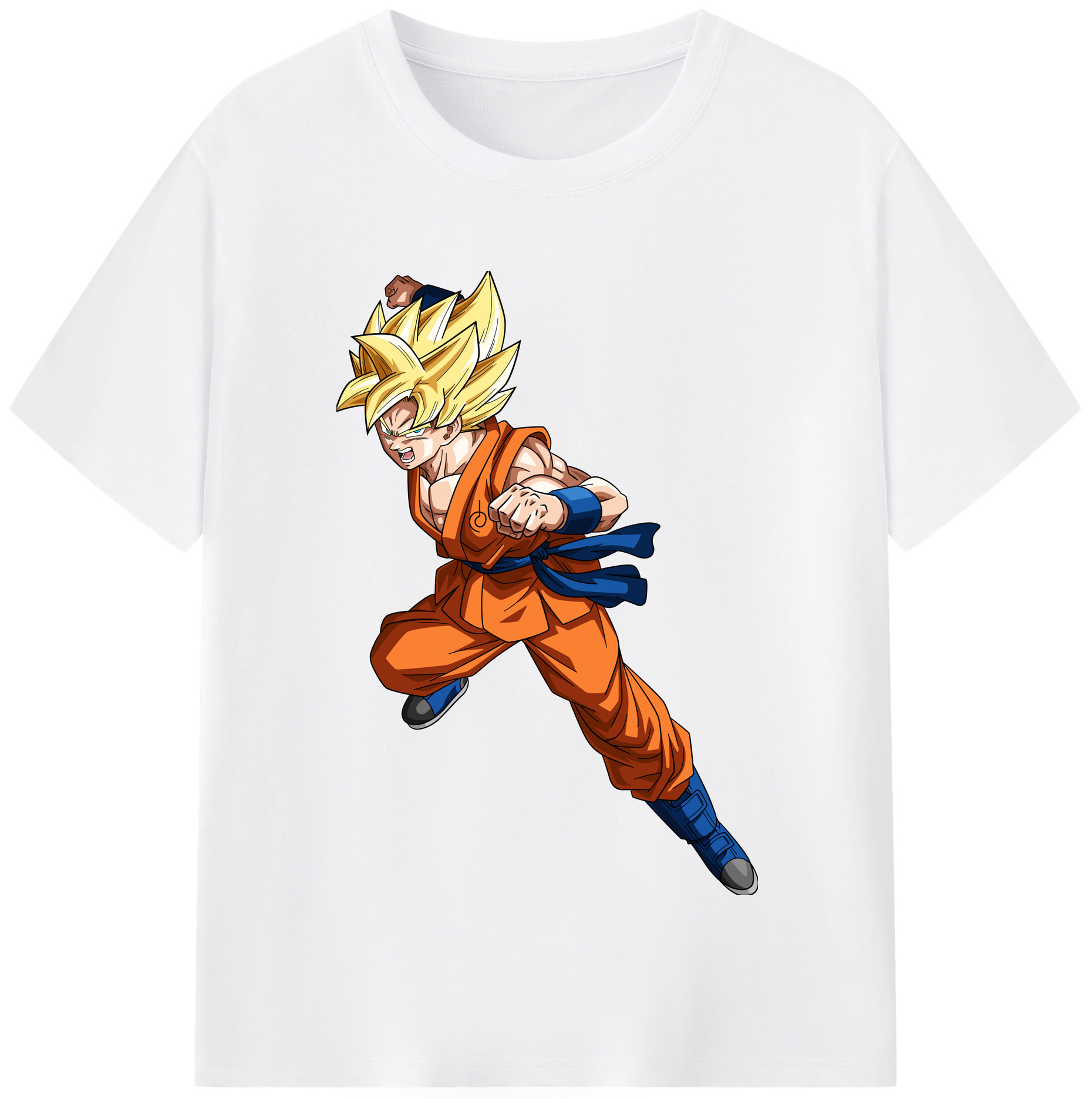 （画像用） ドラゴンボール 孫悟空（そん ごくう）Son Goku カカロット DRAGON BALL Kakarotto 綿100％半袖Tシャツ（フロントプリント）