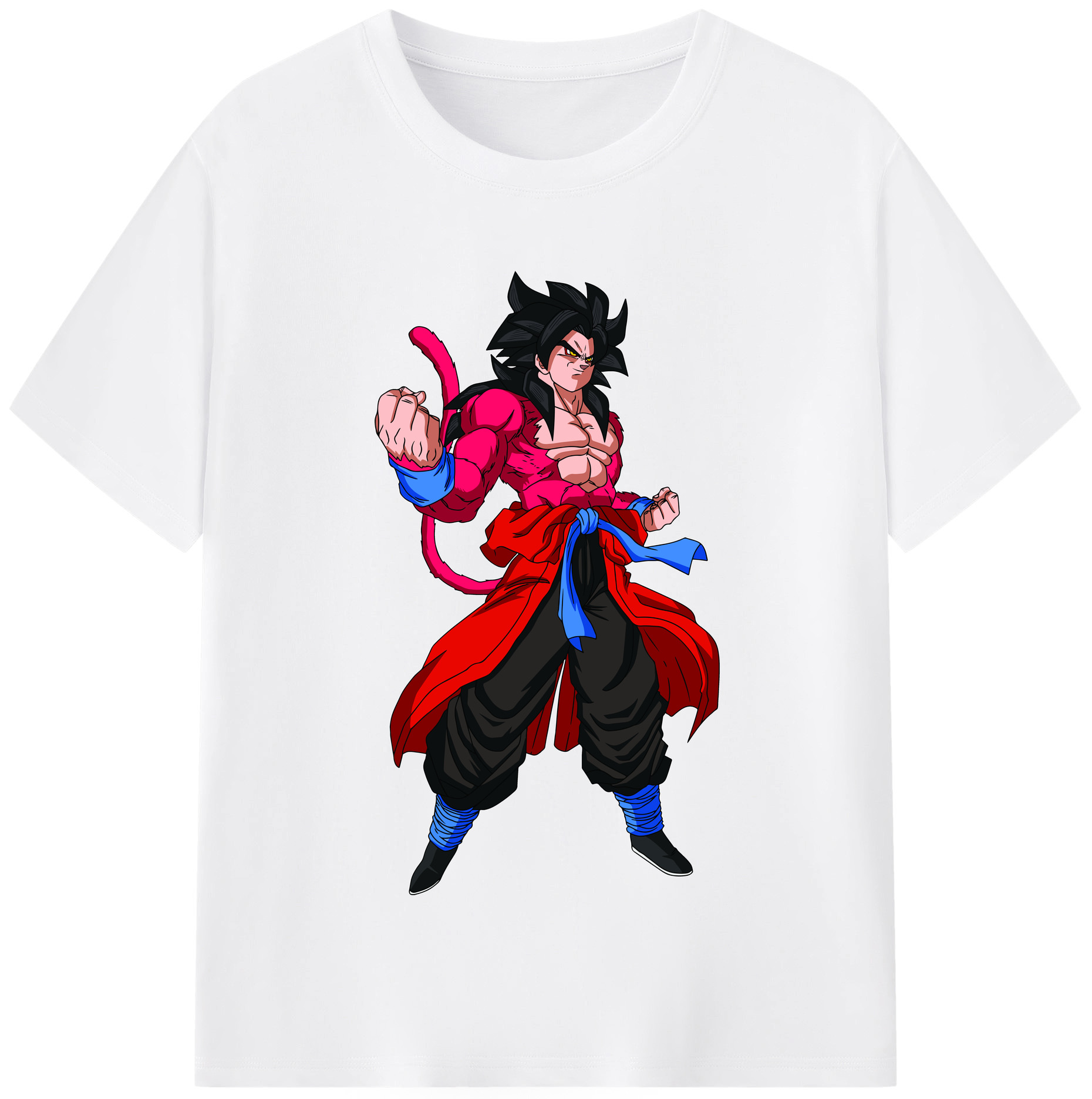 （画像用） ドラゴンボール 孫悟空（そん ごくう）Son Goku カカロット DRAGON BALL Kakarotto 綿100％半袖Tシャツ（フロントプリント）
