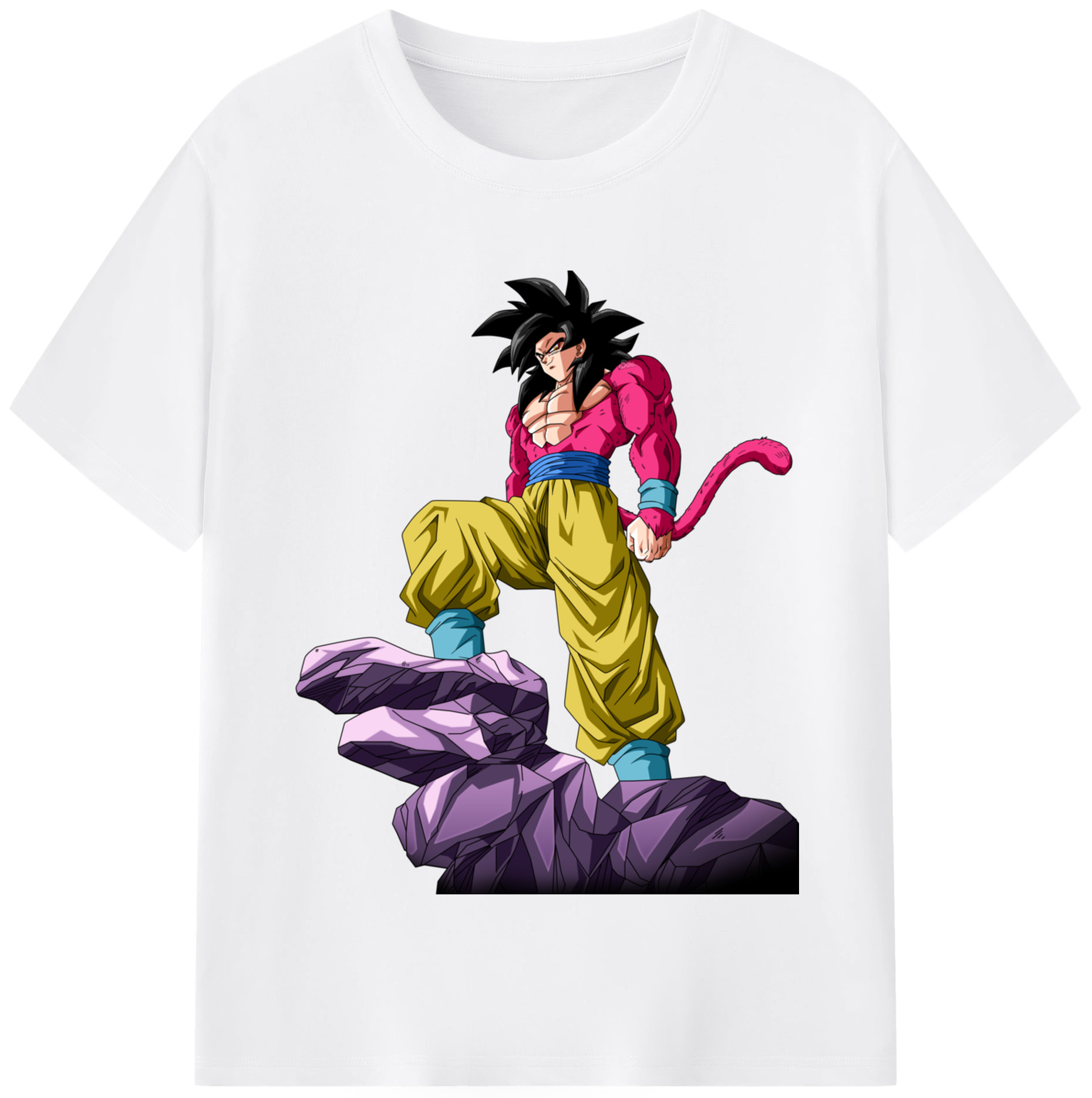 （画像用） ドラゴンボール 孫悟空（そん ごくう）Son Goku カカロット DRAGON BALL Kakarotto 綿100％半袖Tシャツ（フロントプリント）