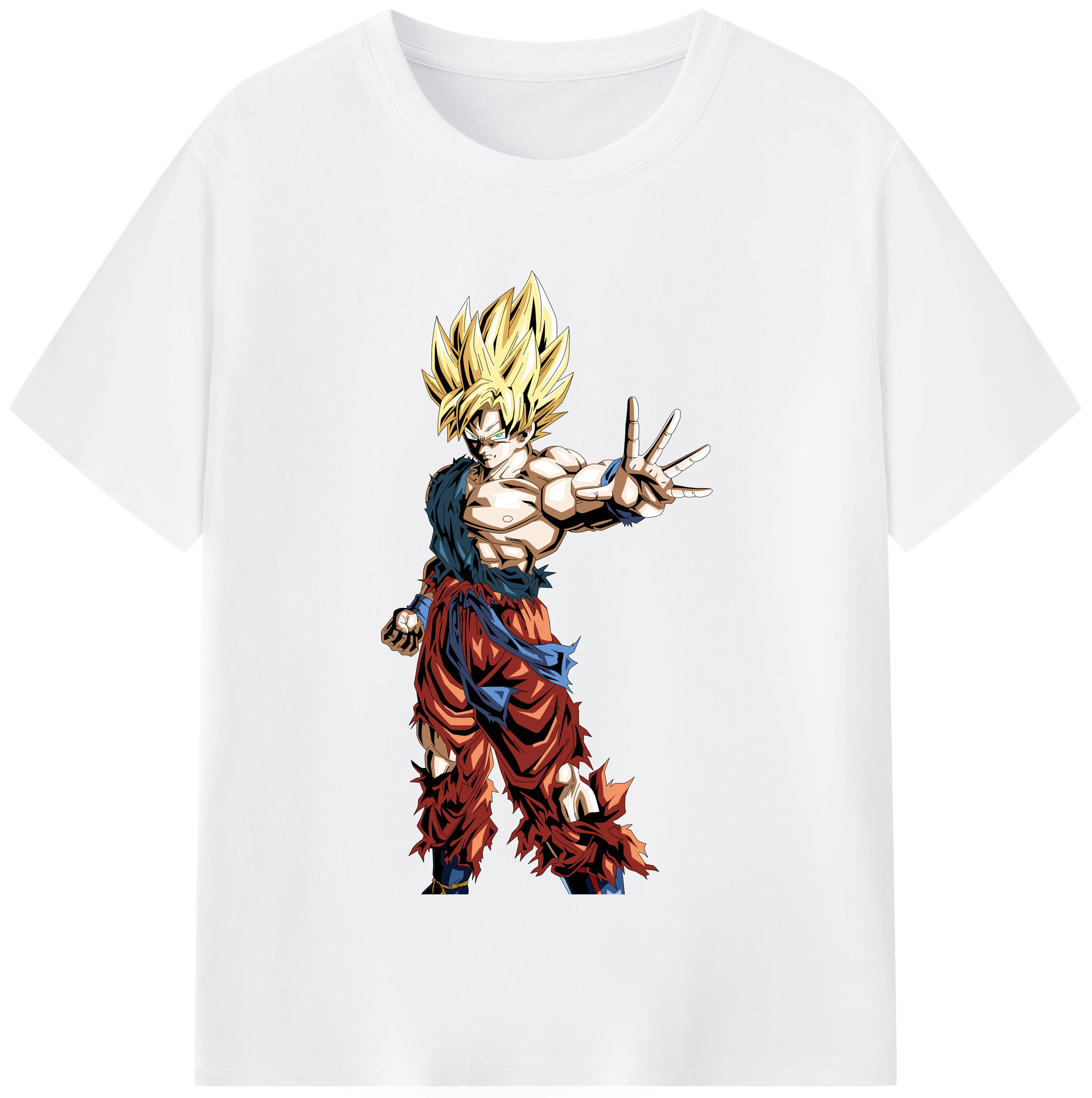 （画像用） ドラゴンボール 孫悟空（そん ごくう）Son Goku カカロット DRAGON BALL Kakarotto 綿100％半袖Tシャツ（フロントプリント）