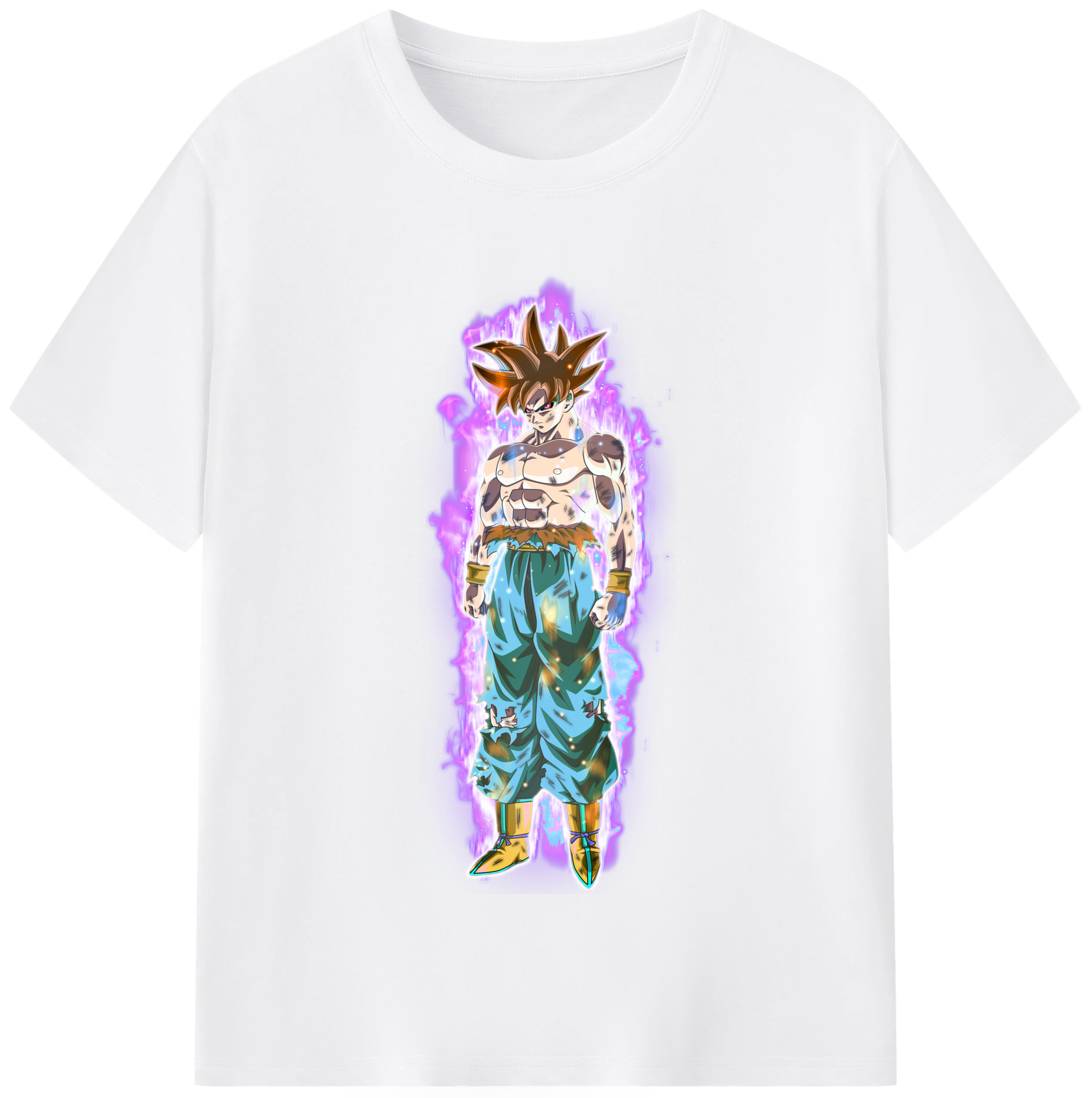 （画像用） ドラゴンボール 孫悟空（そん ごくう）Son Goku カカロット DRAGON BALL Kakarotto 綿100％半袖Tシャツ（フロントプリント）