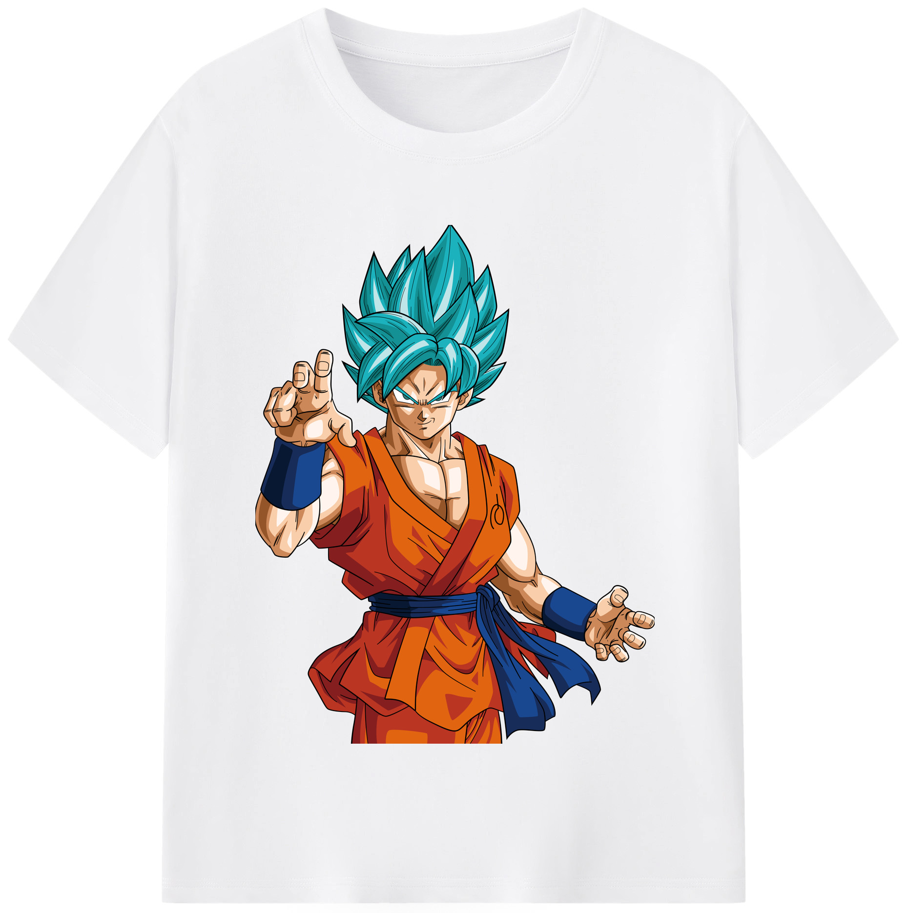 （画像用） ドラゴンボール 孫悟空（そん ごくう）Son Goku カカロット DRAGON BALL Kakarotto 綿100％半袖Tシャツ（フロントプリント）