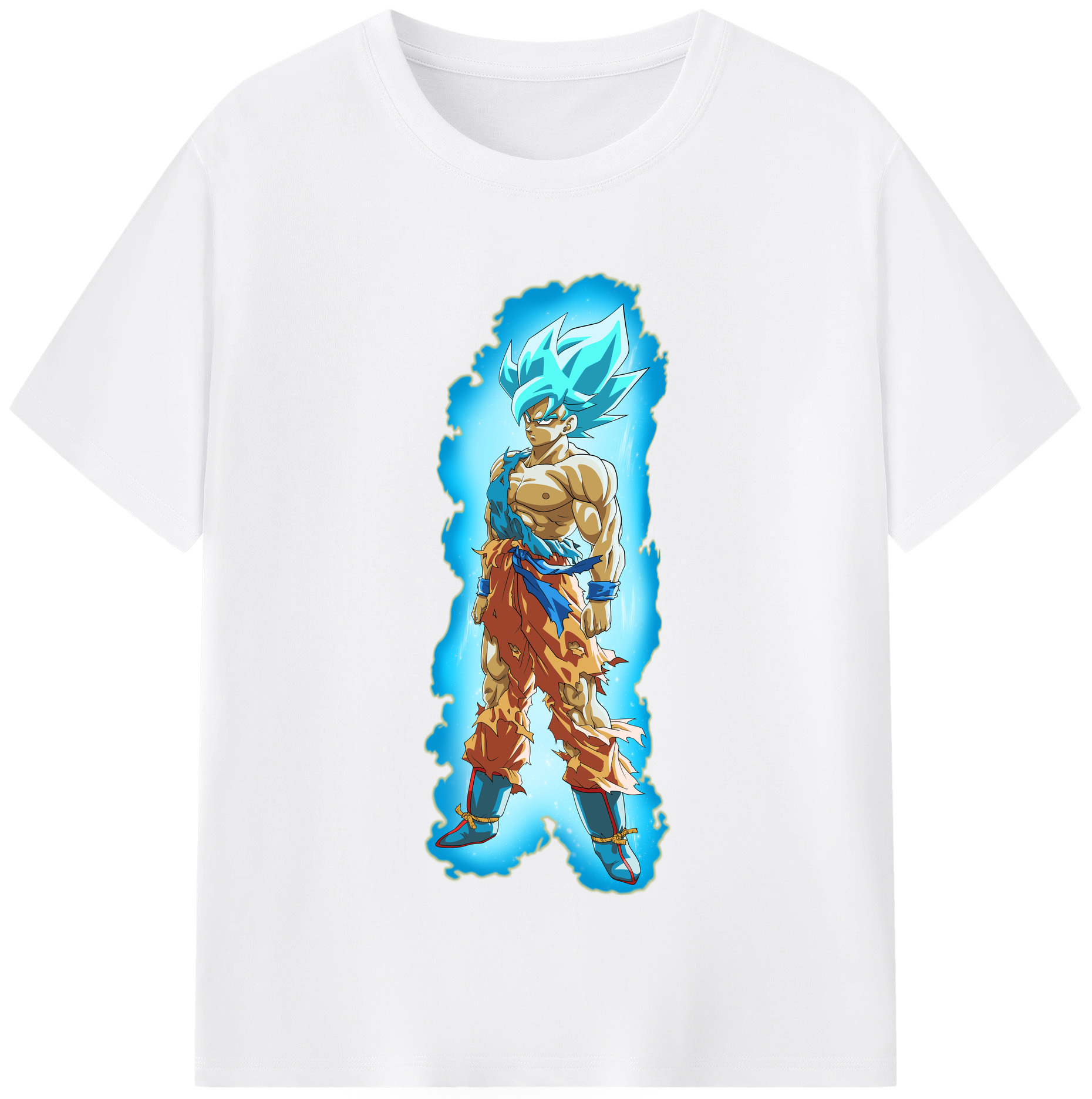 （画像用） ドラゴンボール 孫悟空（そん ごくう）Son Goku カカロット DRAGON BALL Kakarotto 綿100％半袖Tシャツ（フロントプリント）