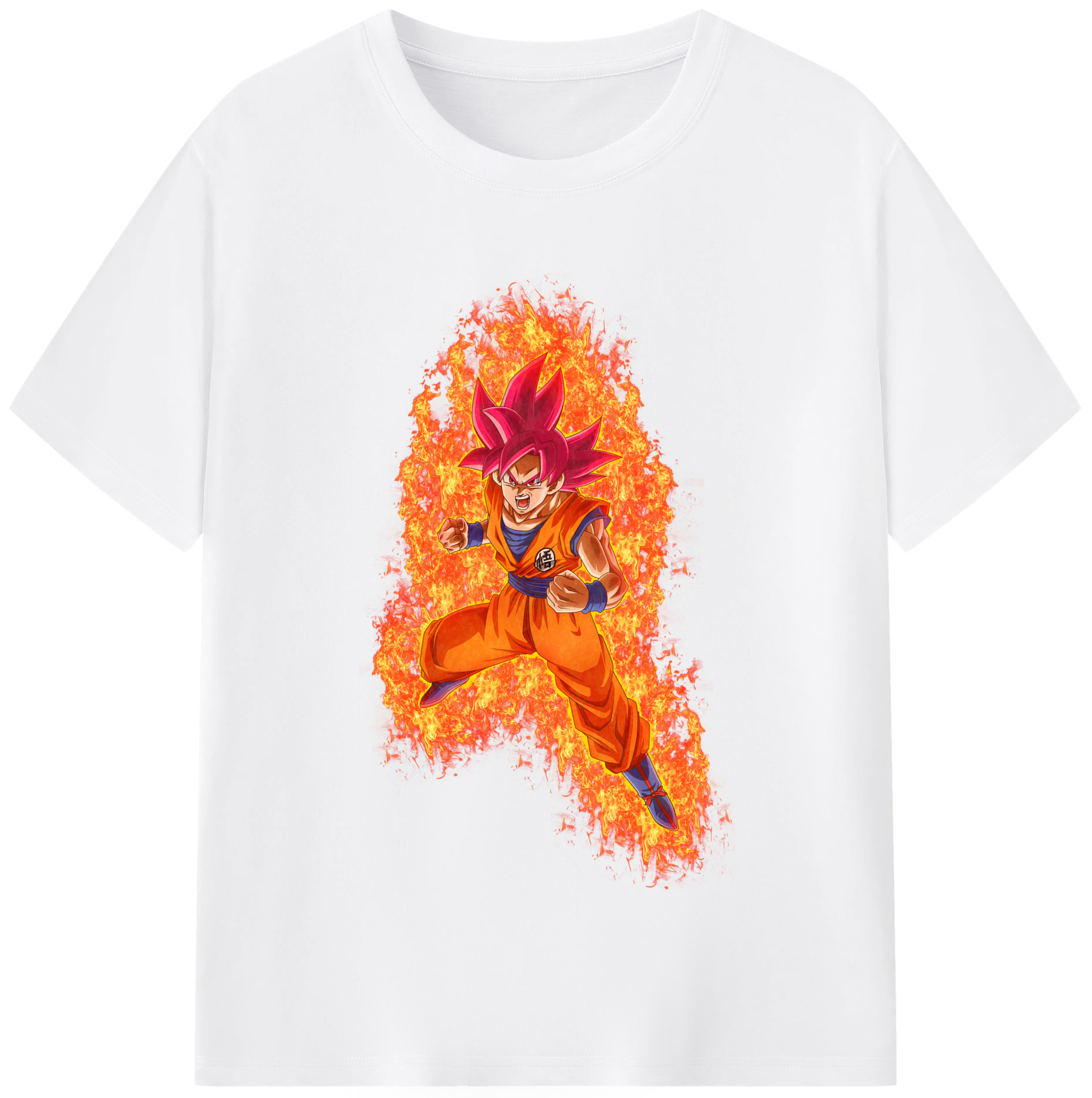 （画像用） ドラゴンボール 孫悟空（そん ごくう）Son Goku カカロット DRAGON BALL Kakarotto 綿100％半袖Tシャツ（フロントプリント）