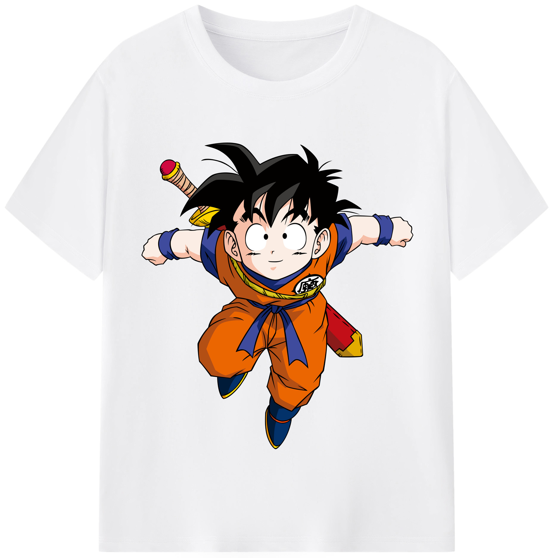 （画像用） ドラゴンボール 孫悟空（そん ごくう）Son Goku カカロット DRAGON BALL Kakarotto 綿100％半袖Tシャツ（フロントプリント）