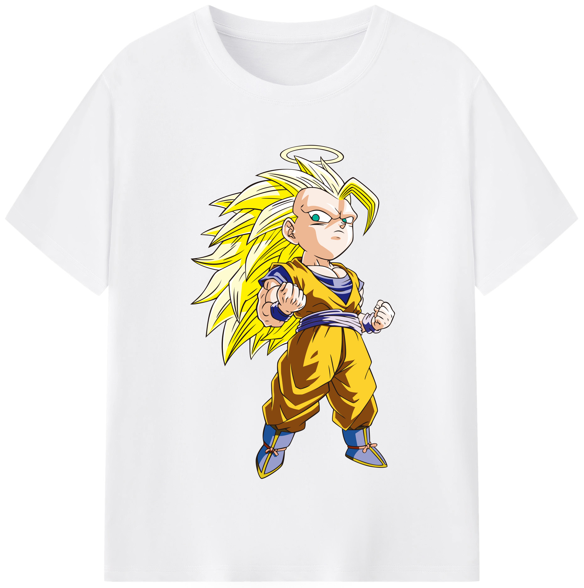 （画像用） ドラゴンボール 孫悟空（そん ごくう）Son Goku カカロット DRAGON BALL Kakarotto 綿100％半袖Tシャツ（フロントプリント）