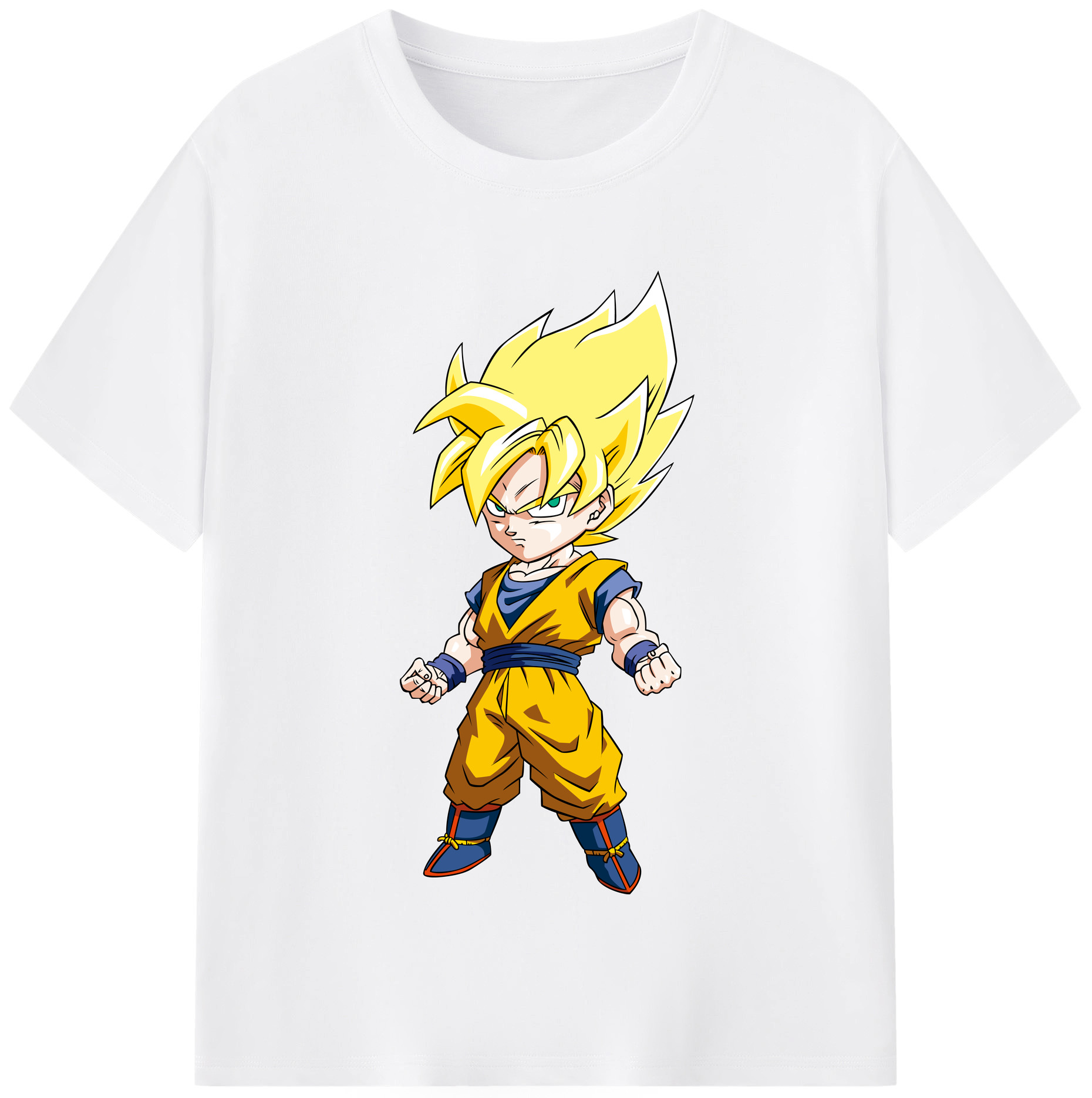 （画像用） ドラゴンボール 孫悟空（そん ごくう）Son Goku カカロット DRAGON BALL Kakarotto 綿100％半袖Tシャツ（フロントプリント）