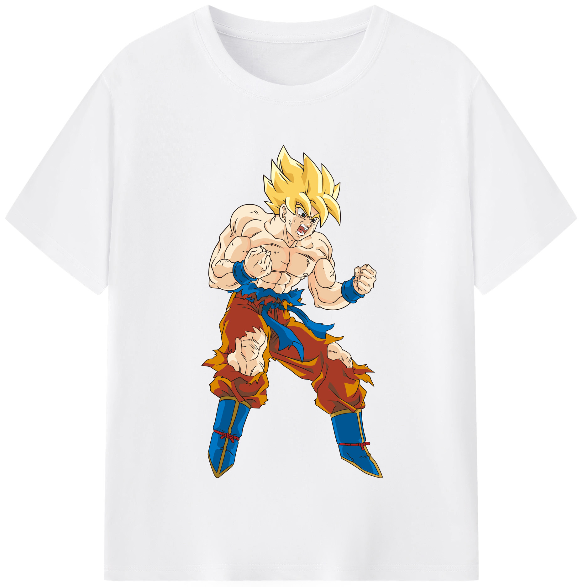 （画像用） ドラゴンボール 孫悟空（そん ごくう）Son Goku カカロット DRAGON BALL Kakarotto 綿100％半袖Tシャツ（フロントプリント）