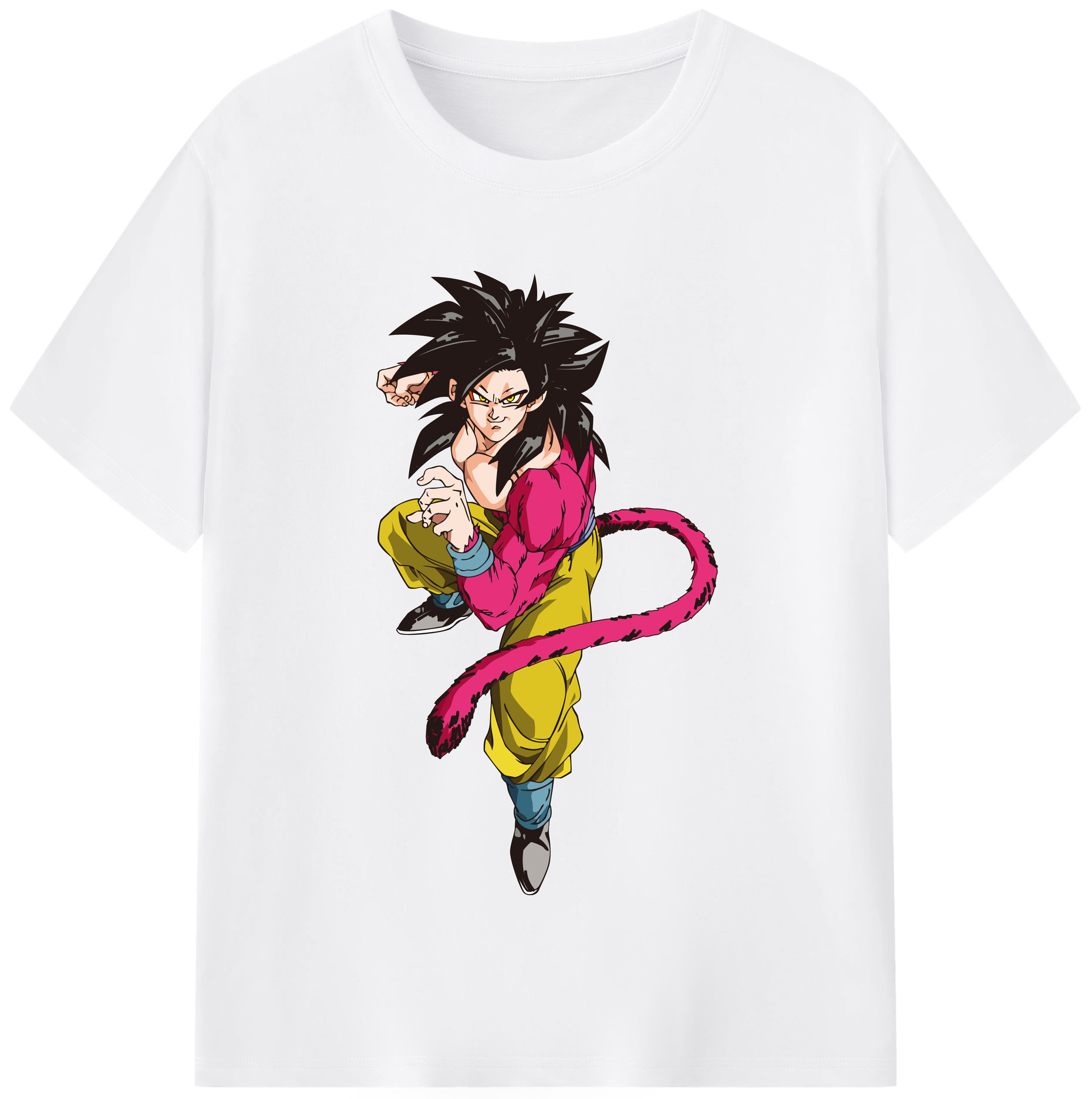 （画像用） ドラゴンボール 孫悟空（そん ごくう）Son Goku カカロット DRAGON BALL Kakarotto 綿100％半袖Tシャツ（フロントプリント）