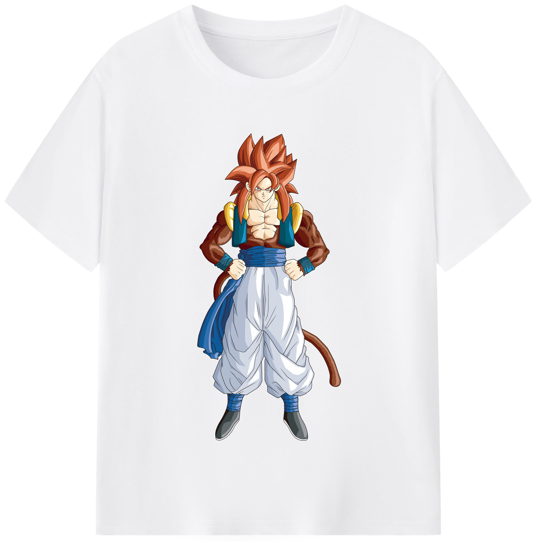 （画像用） ドラゴンボール 孫悟空（そん ごくう）Son Goku カカロット DRAGON BALL Kakarotto 綿100％半袖Tシャツ（フロントプリント）