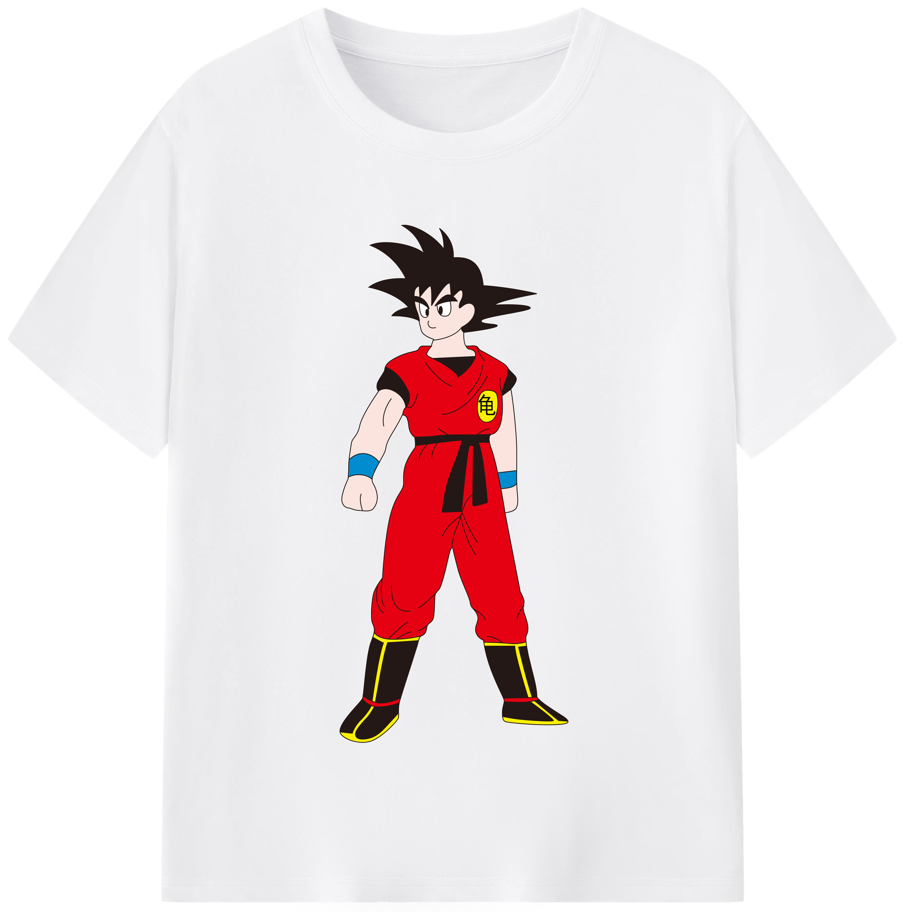 （画像用） ドラゴンボール 孫悟空（そん ごくう）Son Goku カカロット DRAGON BALL Kakarotto 綿100％半袖Tシャツ（フロントプリント）