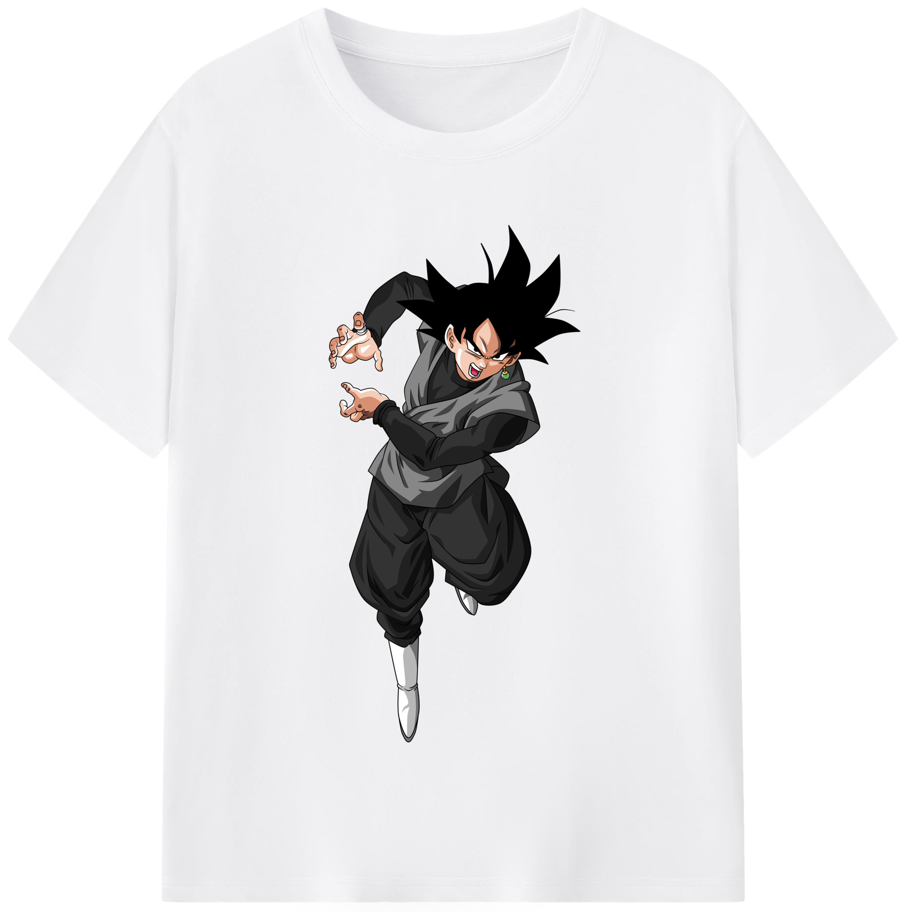 （画像用） ドラゴンボール ベジータ四世（Bejīta Yonsei）DRAGON BALL Vegeta IV 綿100％半袖Tシャツ（フロントプリント）