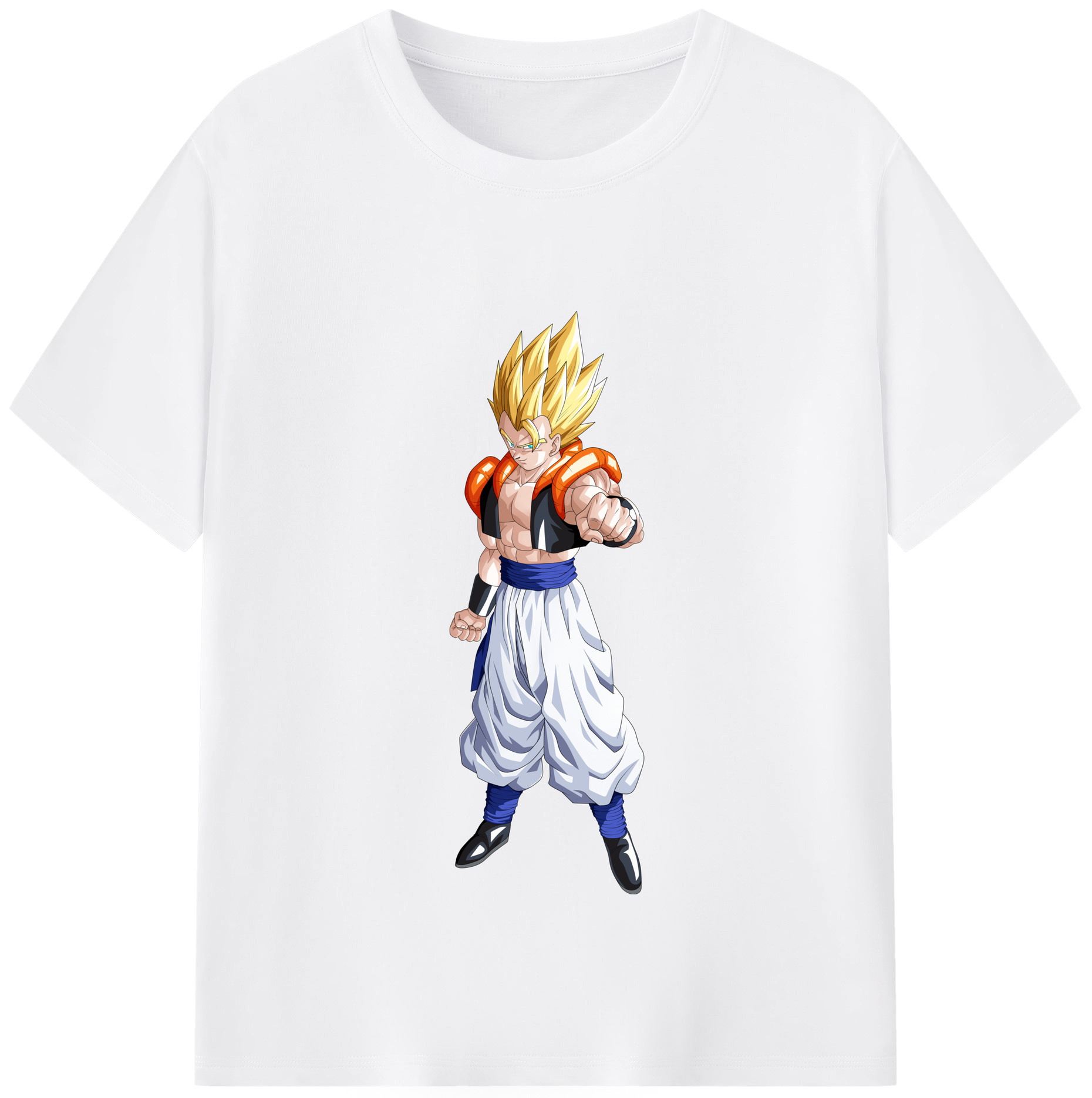 （画像用） ドラゴンボール ベジータ四世（Bejīta Yonsei）DRAGON BALL Vegeta IV 綿100％半袖Tシャツ（フロントプリント）