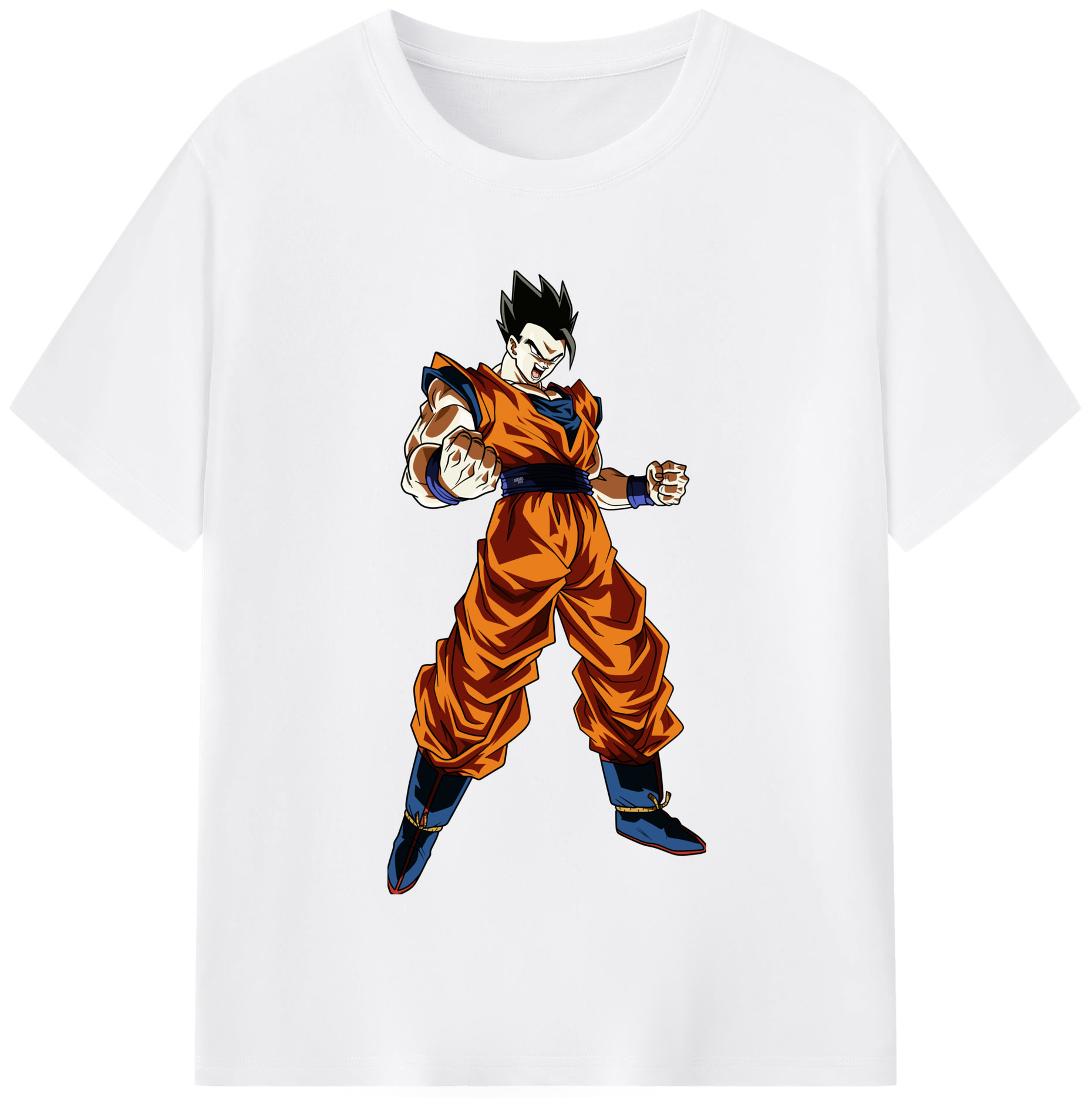 （画像用） ドラゴンボール 孫 悟飯（そんごはん）DRAGON BALL Son Gohan 綿100％半袖Tシャツ（フロントプリント）