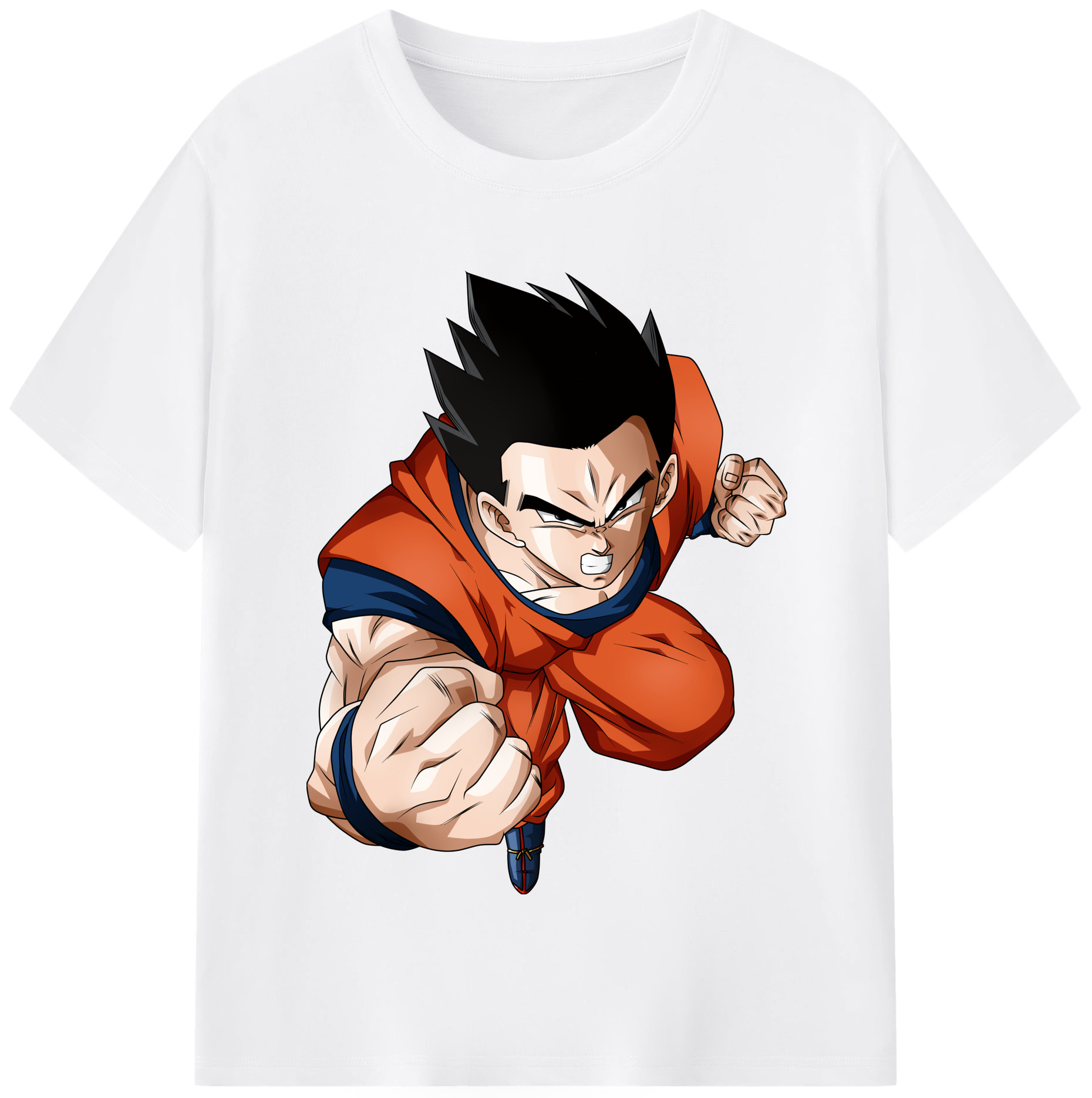 （画像用） ドラゴンボール 孫 悟飯（そんごはん）DRAGON BALL Son Gohan 綿100％半袖Tシャツ（フロントプリント）
