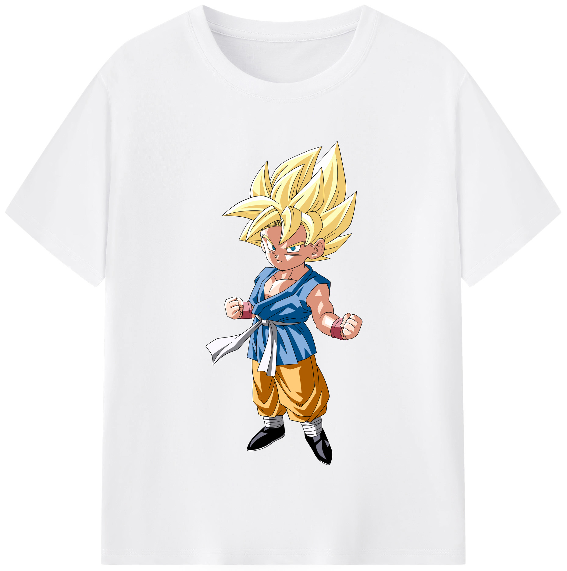 （画像用） ドラゴンボール 孫 悟飯（そんごはん）DRAGON BALL Son Gohan 綿100％半袖Tシャツ（フロントプリント）