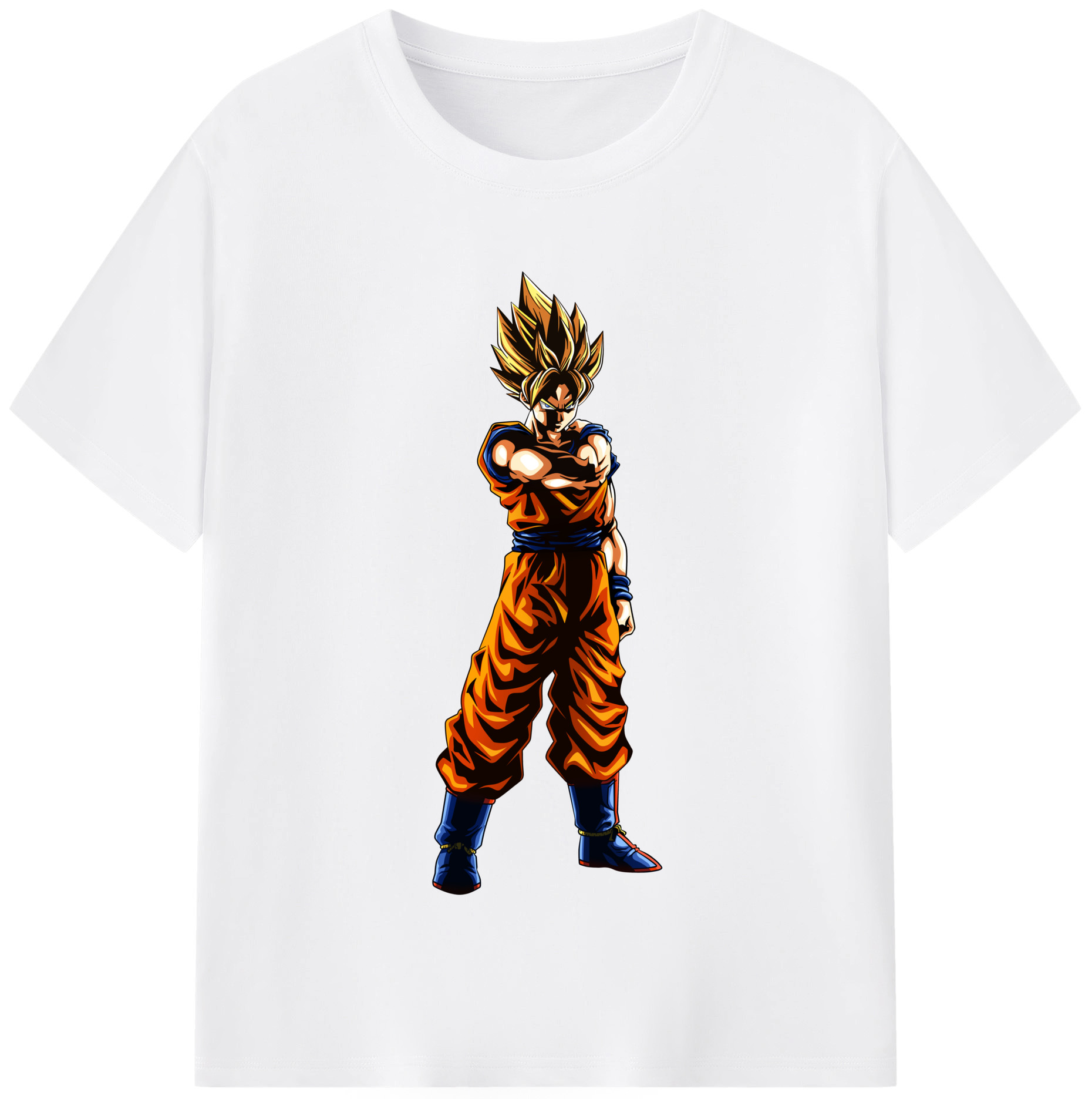 （画像用） ドラゴンボール 孫 悟飯（そんごはん）DRAGON BALL Son Gohan 綿100％半袖Tシャツ（フロントプリント）